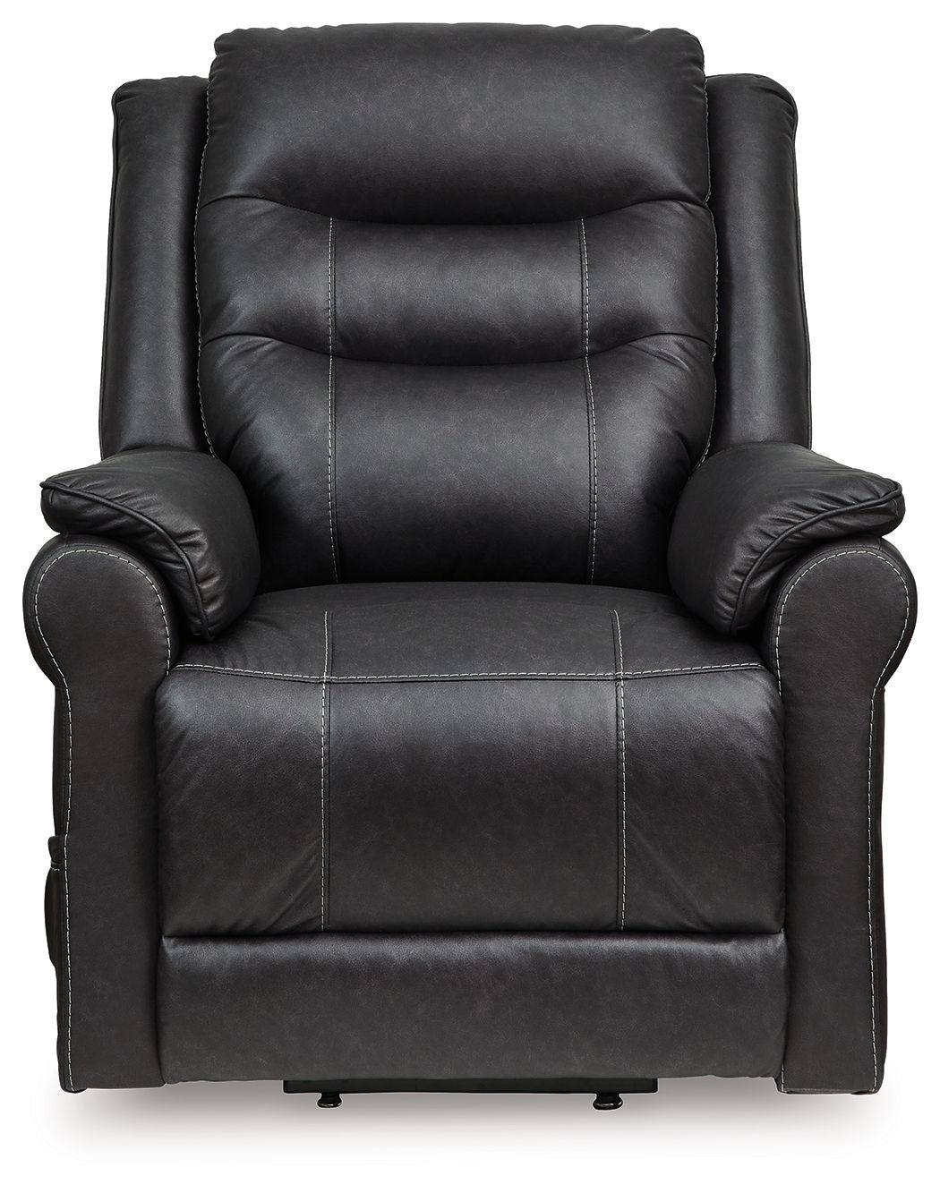Ashley Furniture Oatman - Power Lift Recliner - Carbon - Image 4