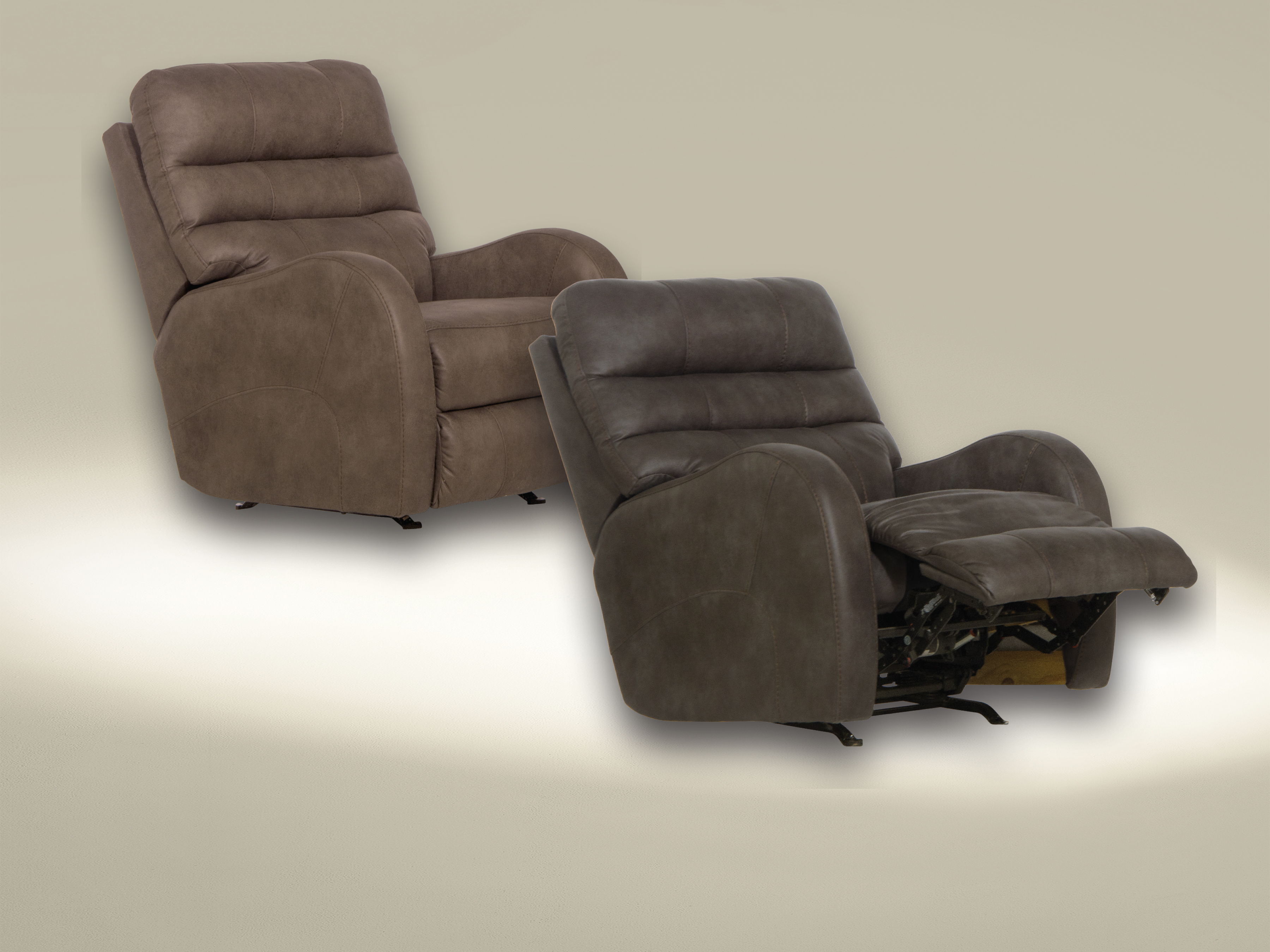 Gadson - Power Rocker Recliner Stylish - Taupe