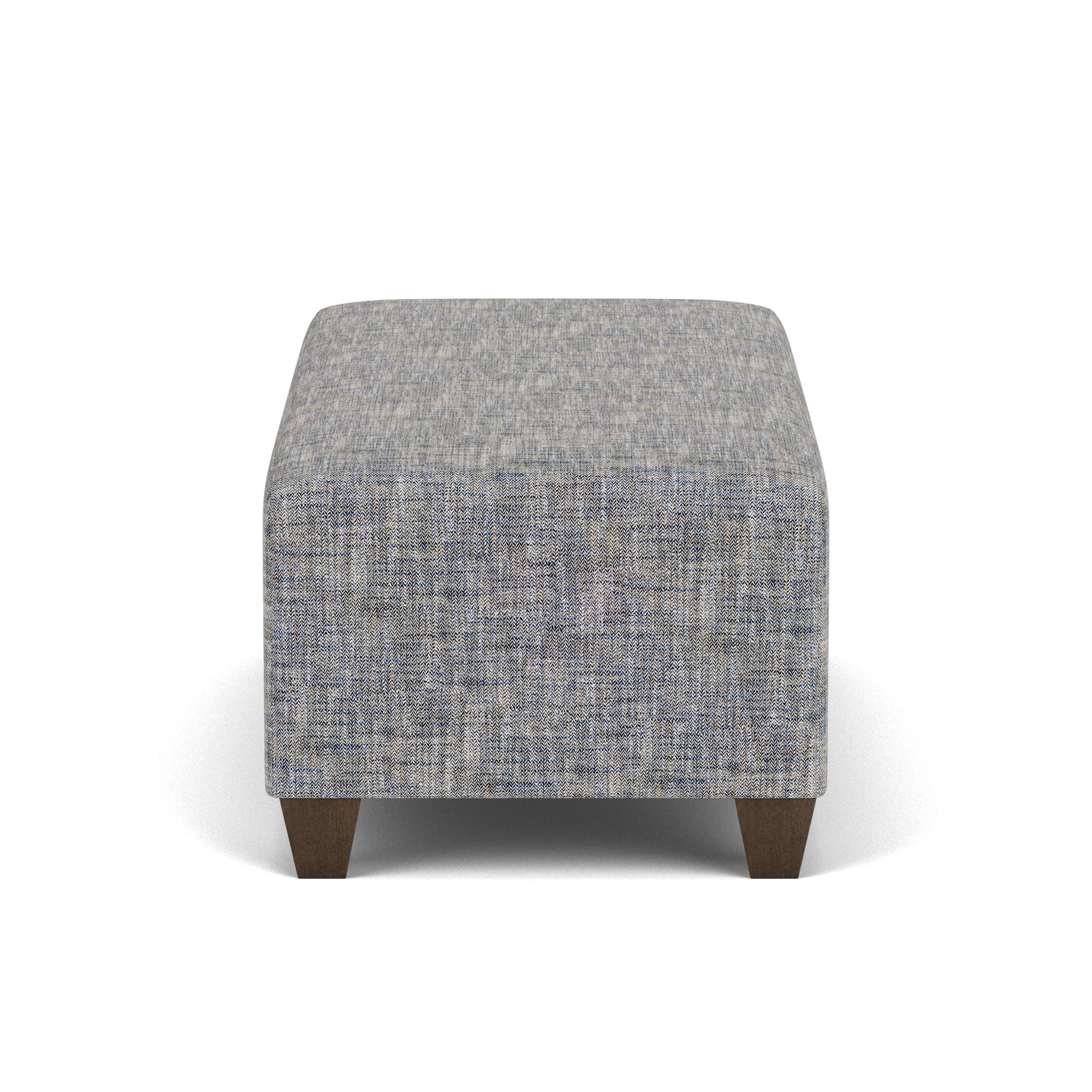 Cascade - Fabric Rectangular Cocktail Ottoman, light gray, view 8