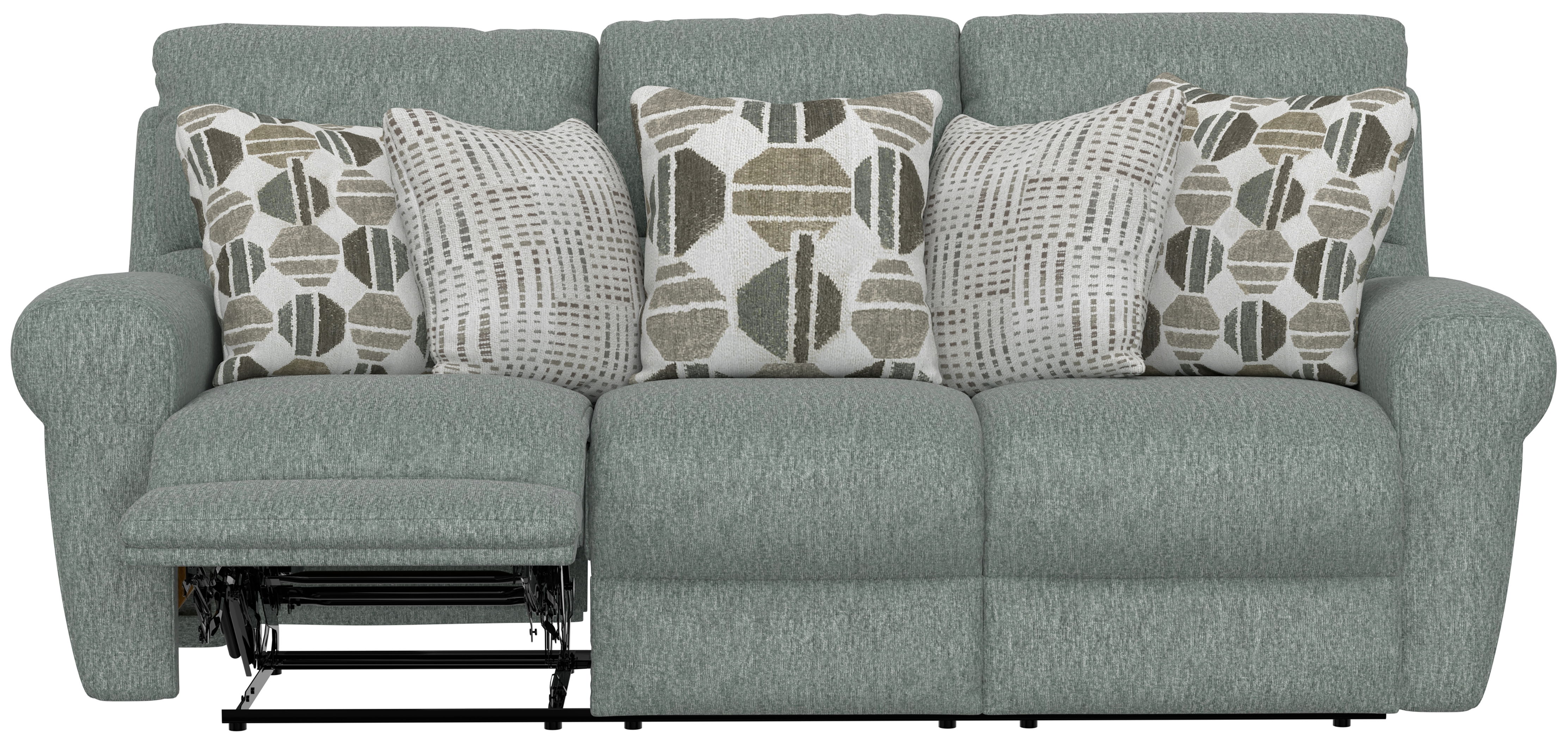 Kellen - Lay Flat Reclining Sofa - Woodlands
