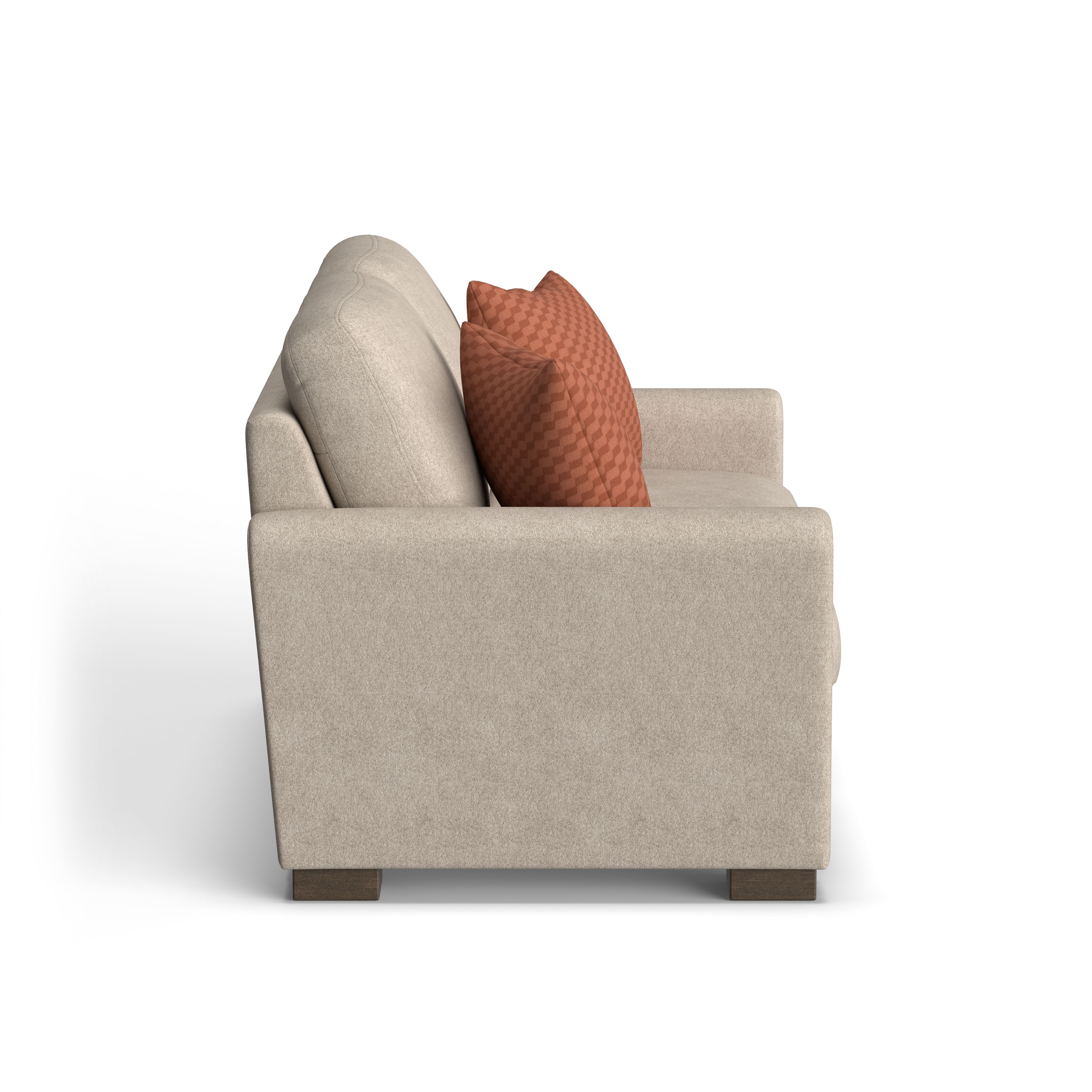Rudy - Loveseat For Living Room, light brown, view 8