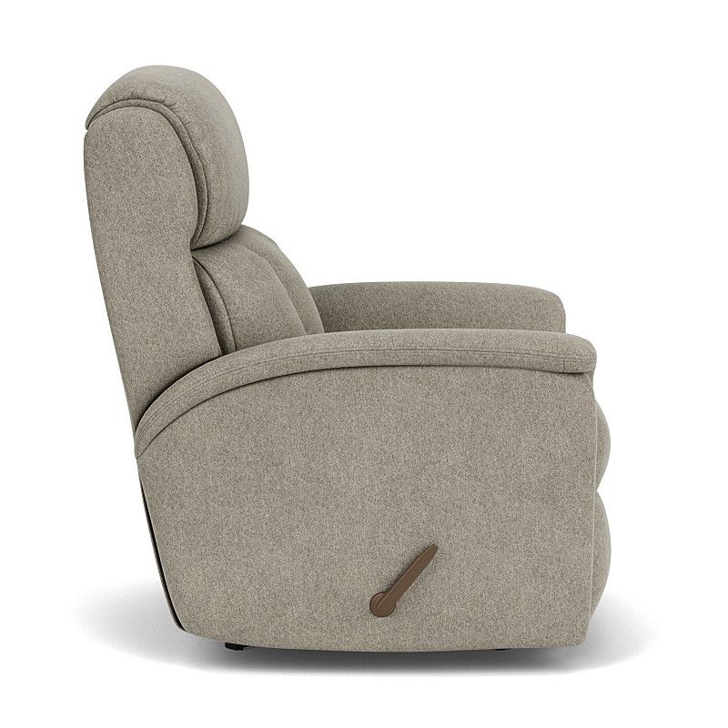 Luna - Transitional Fabric Recliner, blue, view 6