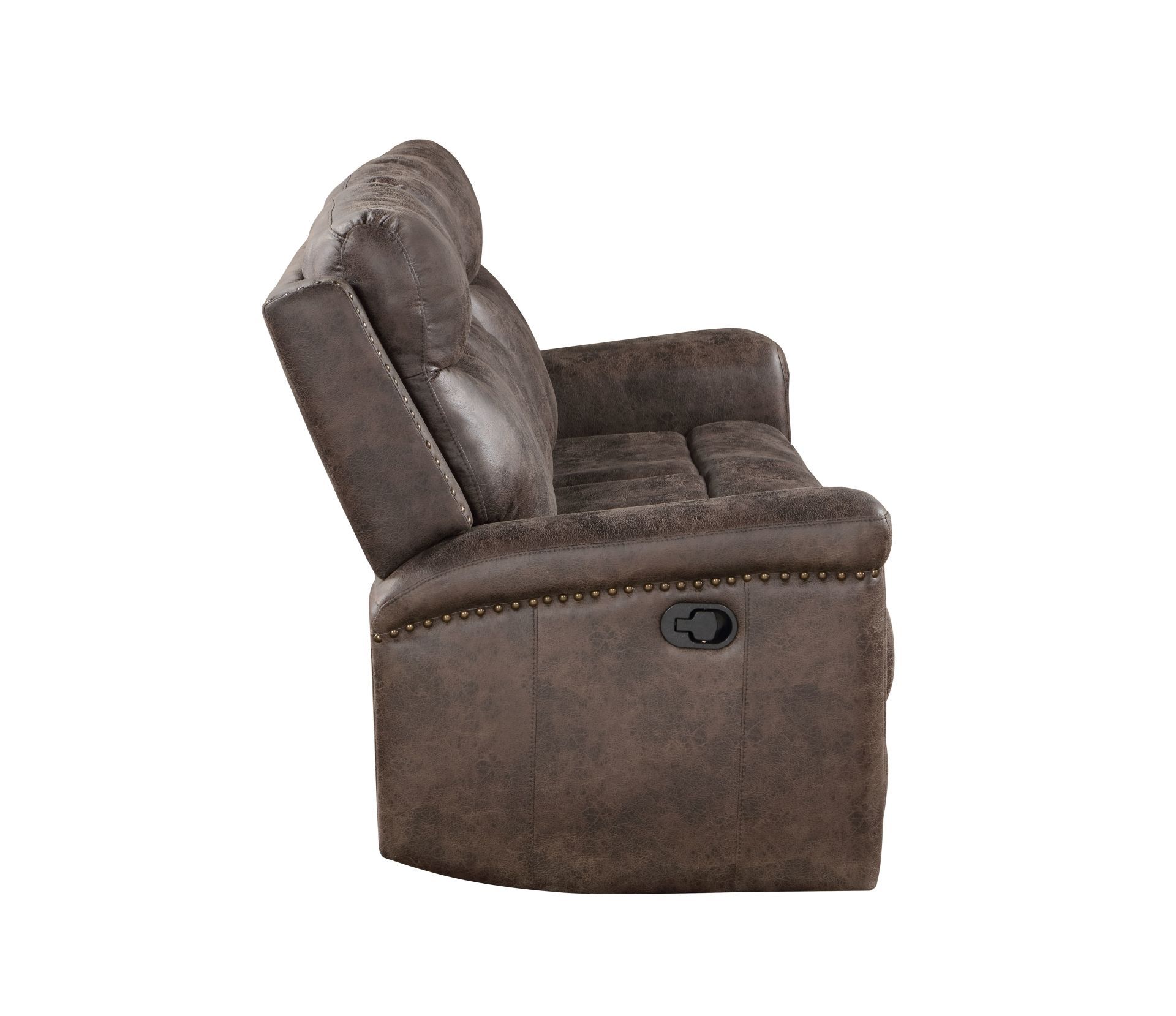 Quade - Sofa With Dual Recliner - Mocha