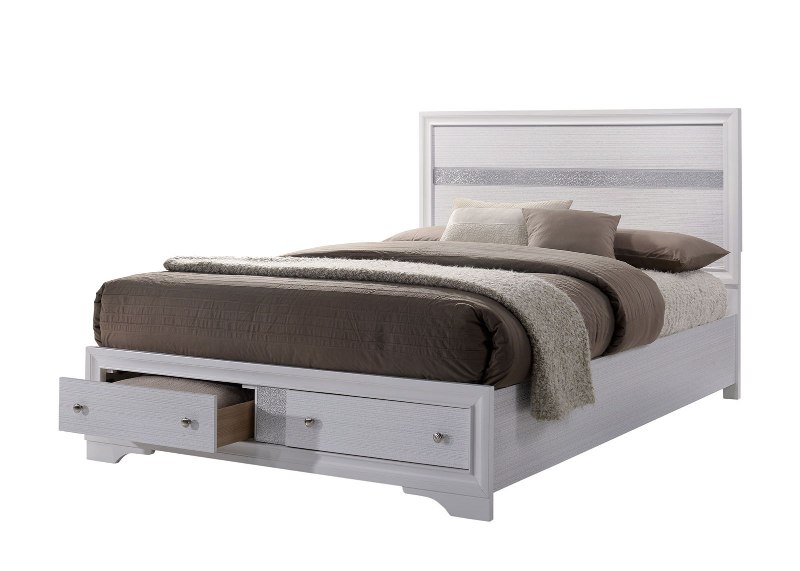 Chrissy Queen Bed White New Lots Furniture Online Store