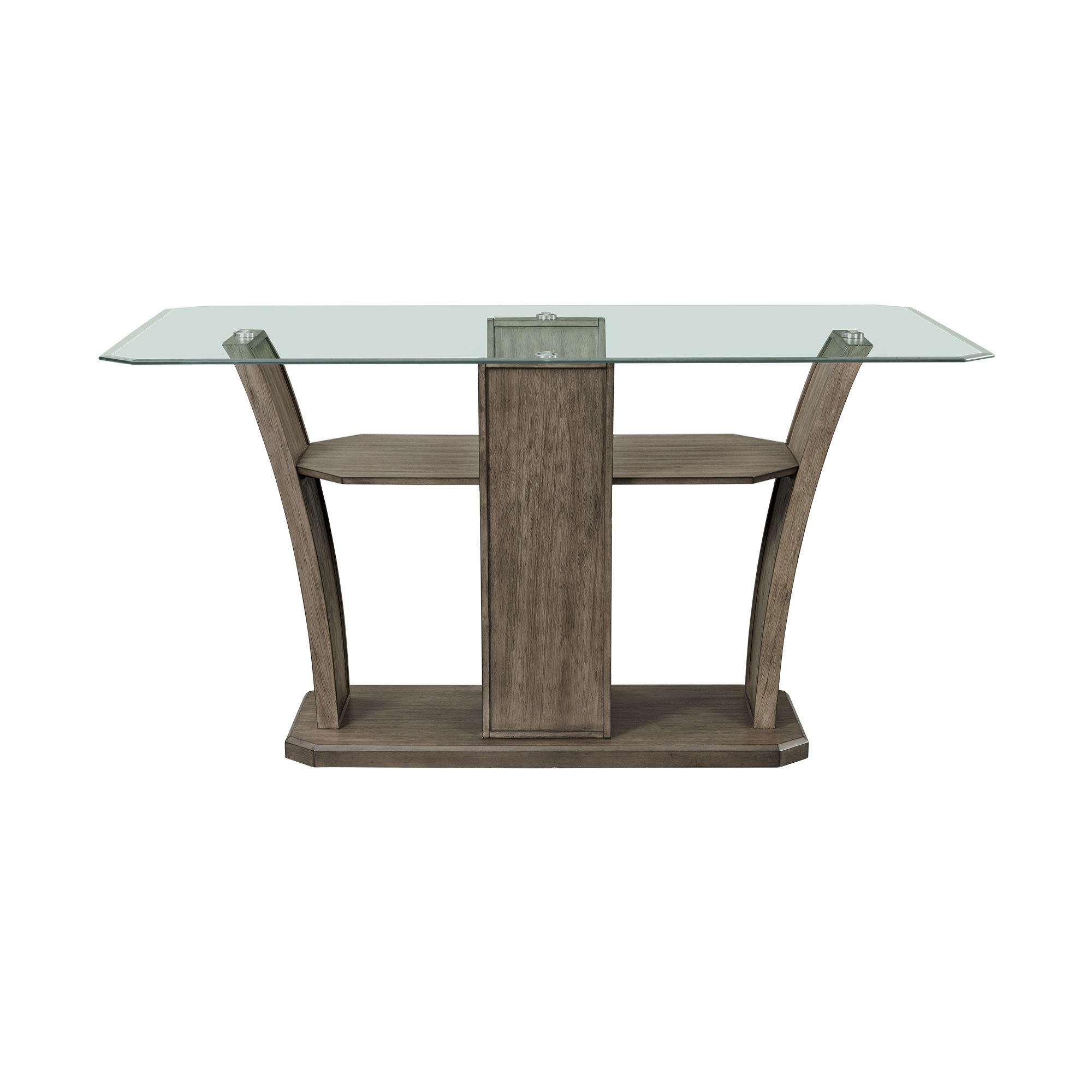 Dapper - Gray Rectangular Counter Table - Gray Finish