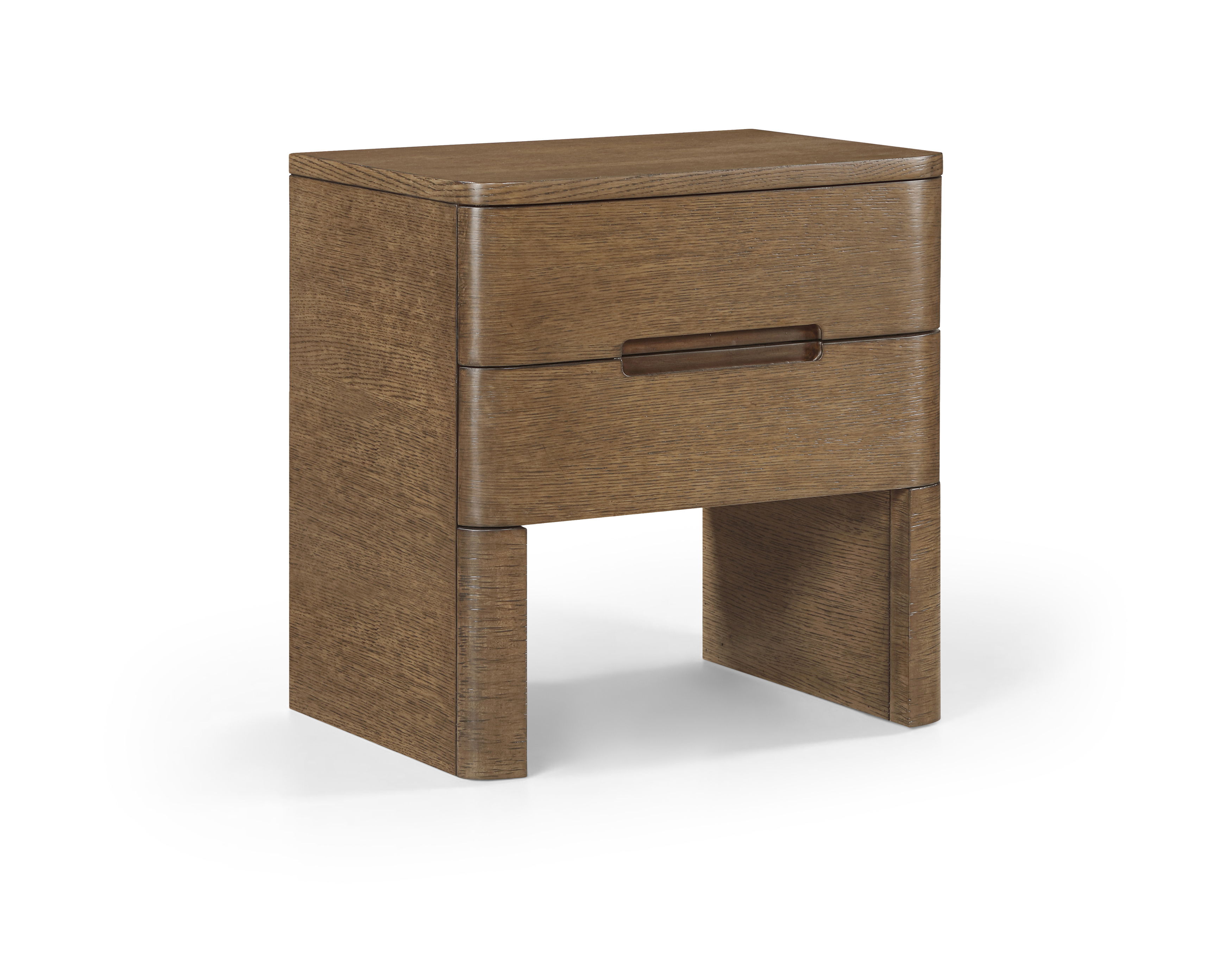 Caswell - Nightstand - Brown