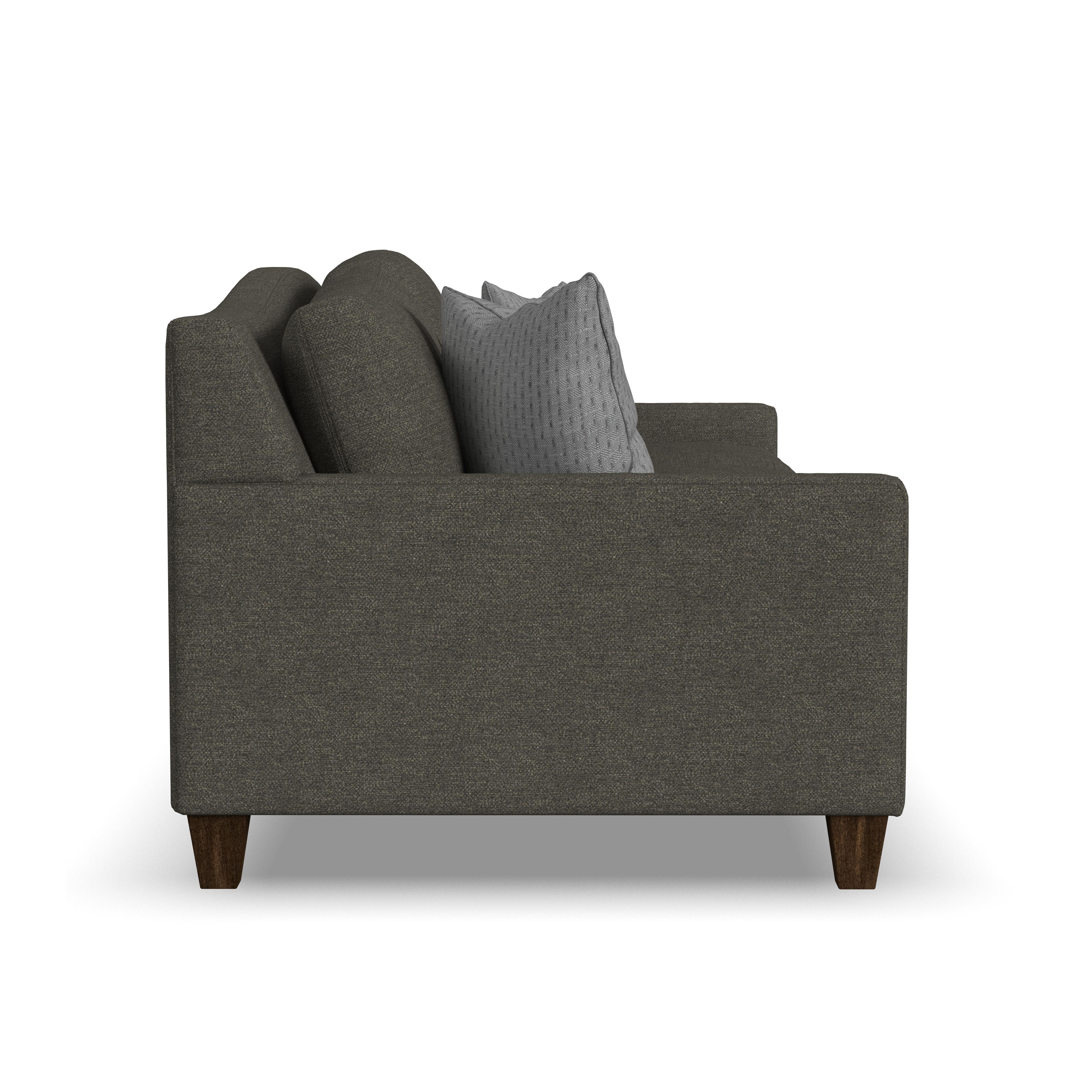 Lottie - Fabric Sofa, dark gray, view 3