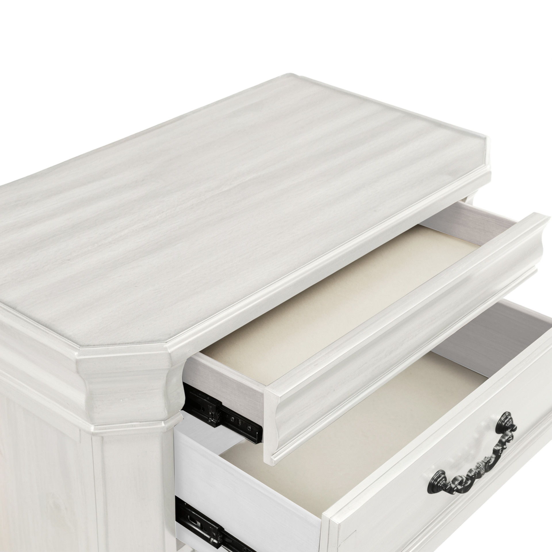 Lyndhurst - Nightstand - Vintage White, white, view 6