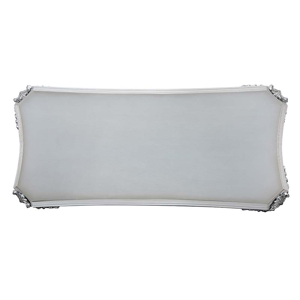 Valkyrie - Dining Table - Antique Platinum, silver, view 3