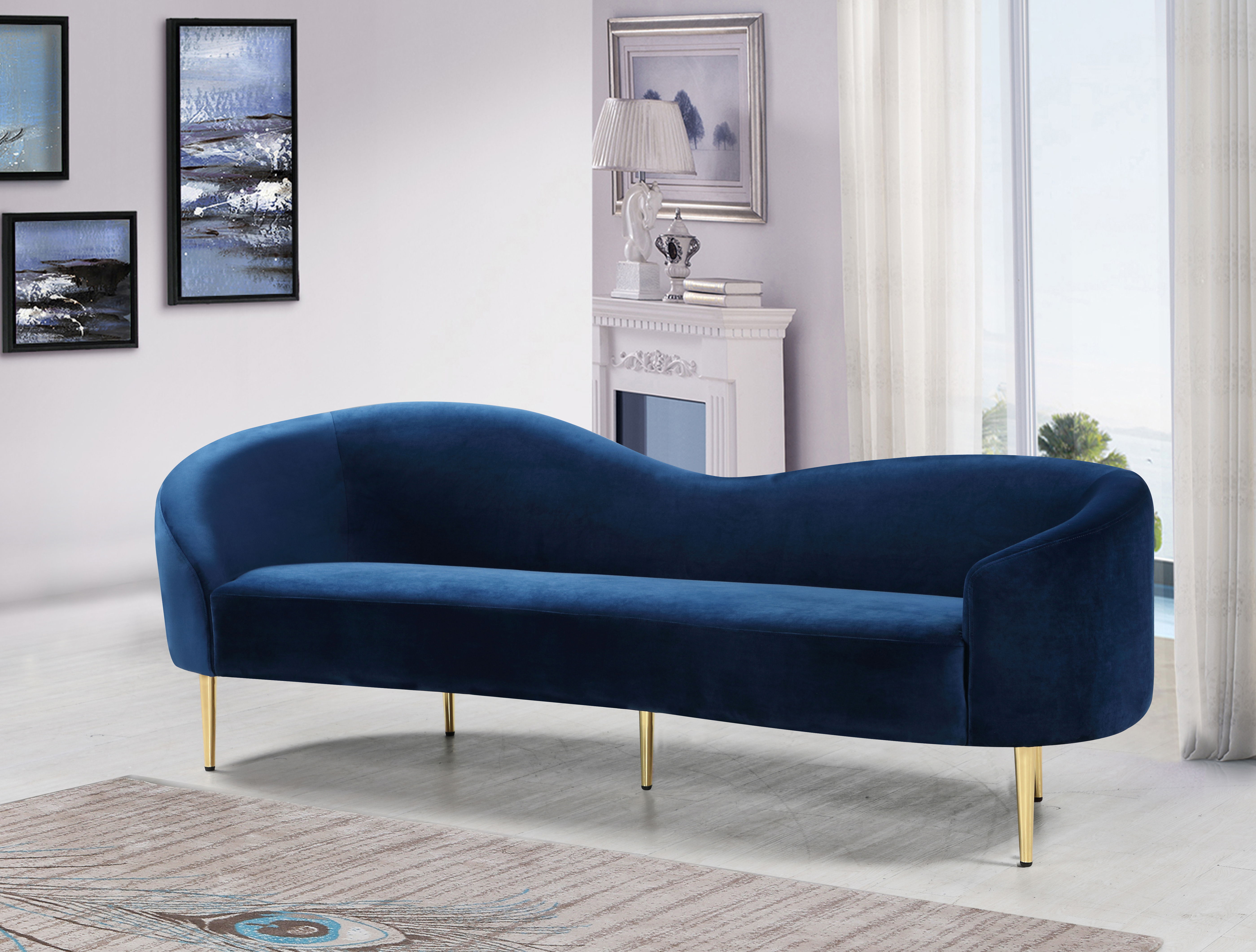 Ritz - Sofa - Navy