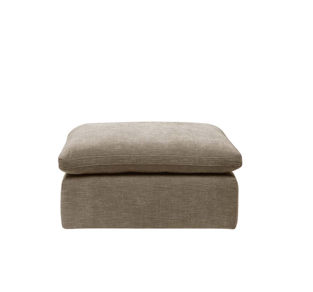 Naveen - Modular Ottoman - Beige Linen, beige, view 2