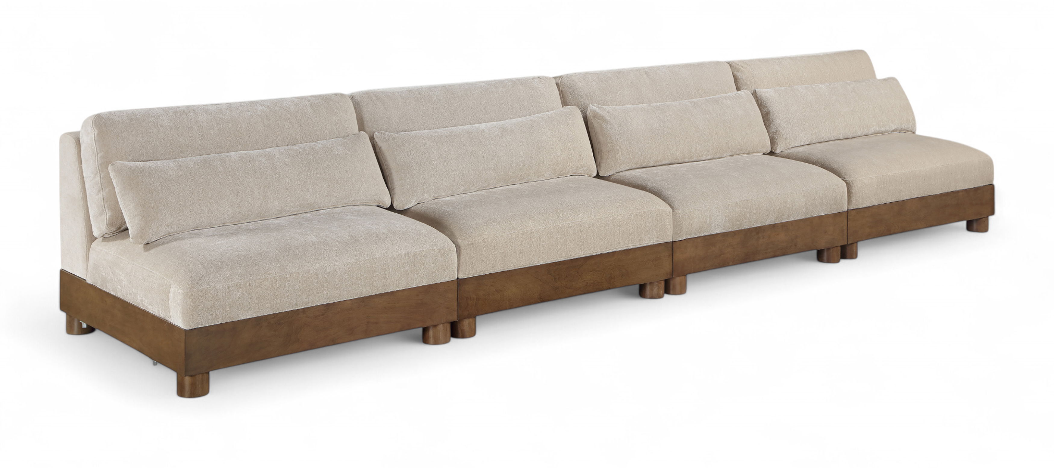 4 Pc · 4 Armless Chairs