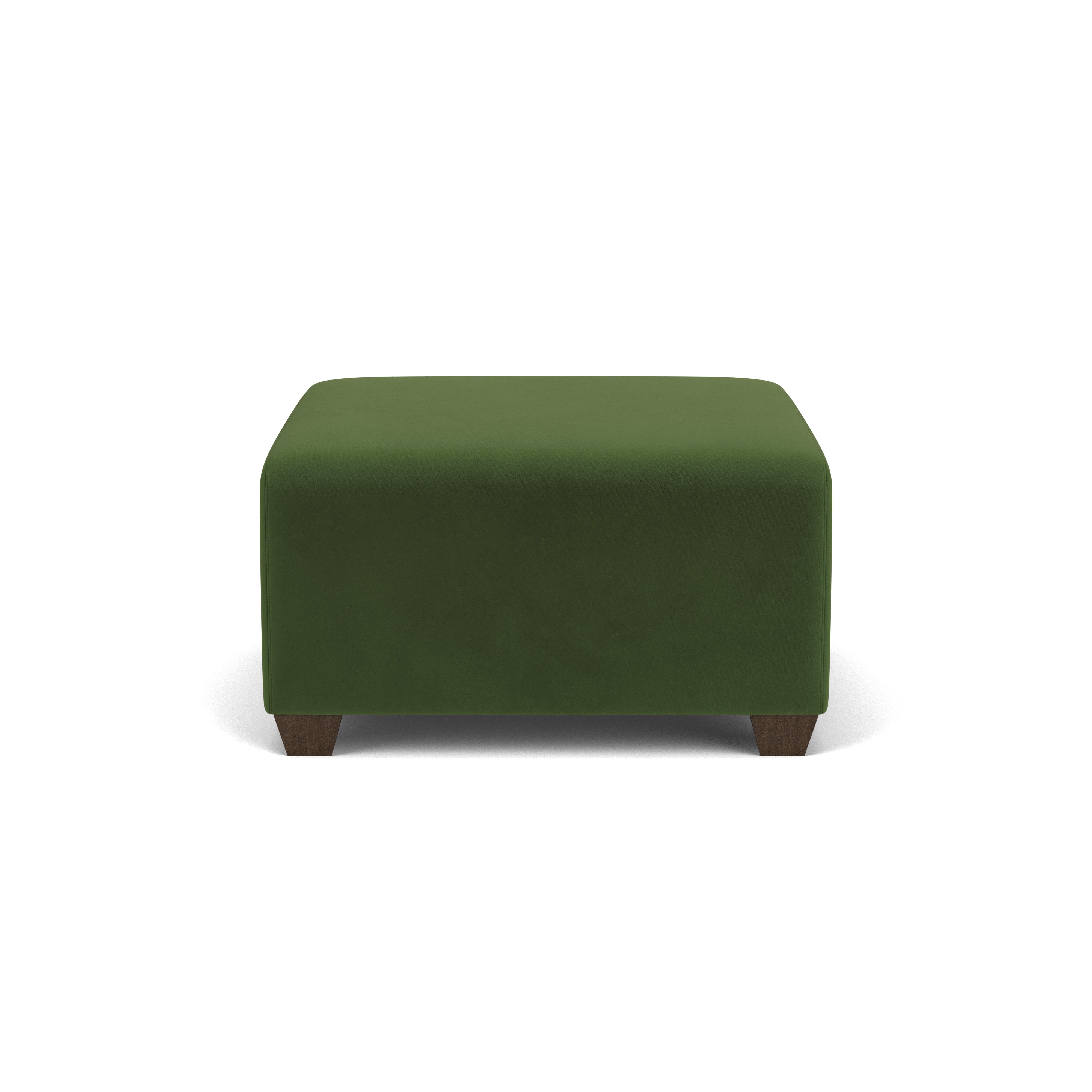 Freedom - Fabric Square Cocktail Ottoman, gray, view 6