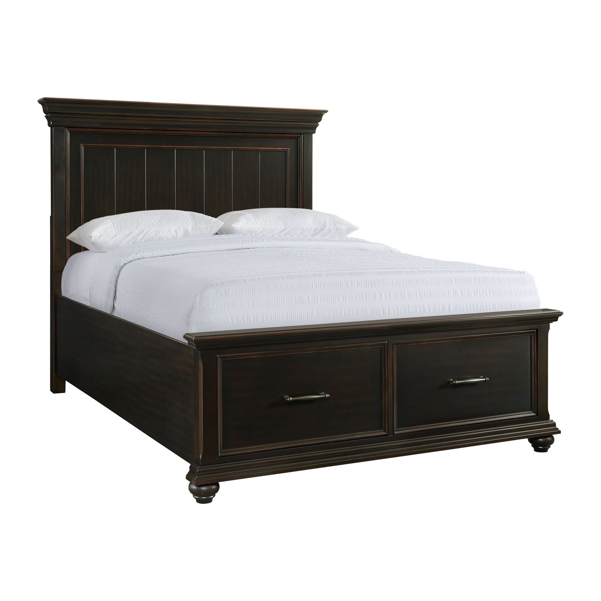 Queen Platform Storage Bed