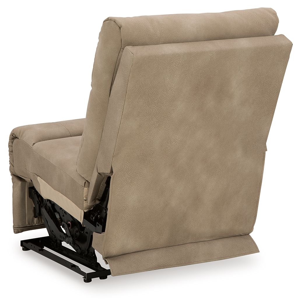 Ashley Furniture Next-Gen Durapella - 4-Piece Power Reclining Sectional With 2 Power Armless Recliners - Sand - Image 13