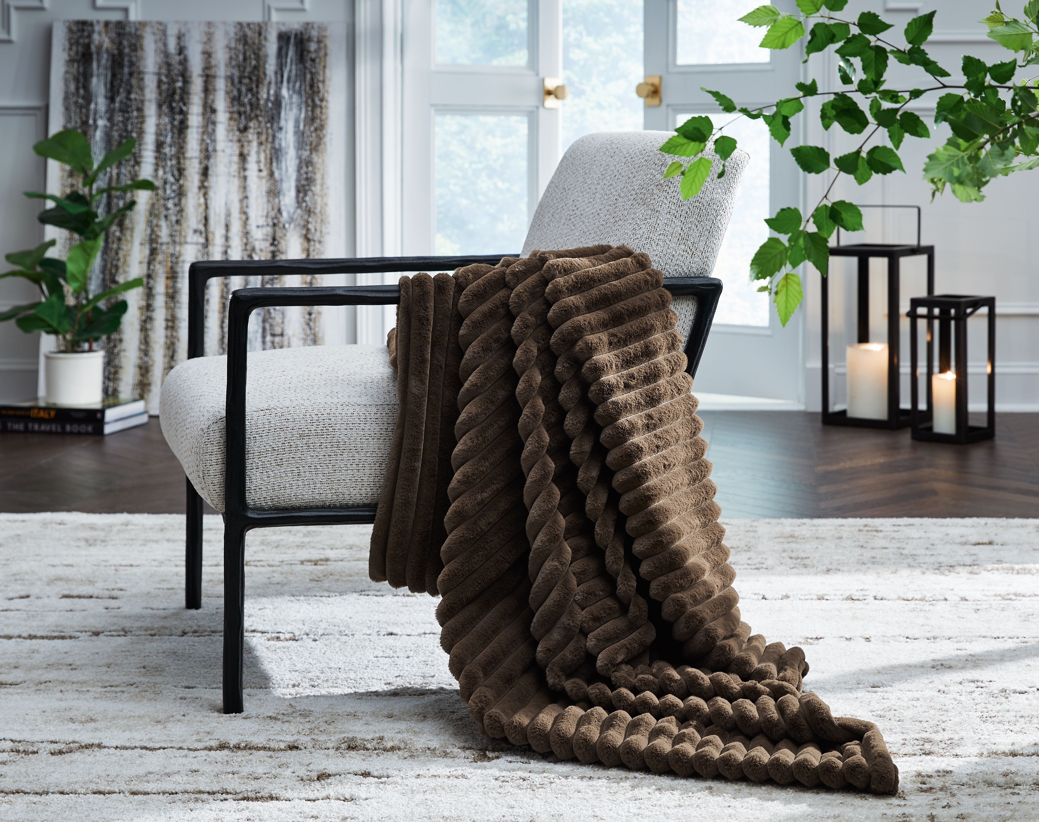 Alsonwell - Throw (Set of 3) - Brown