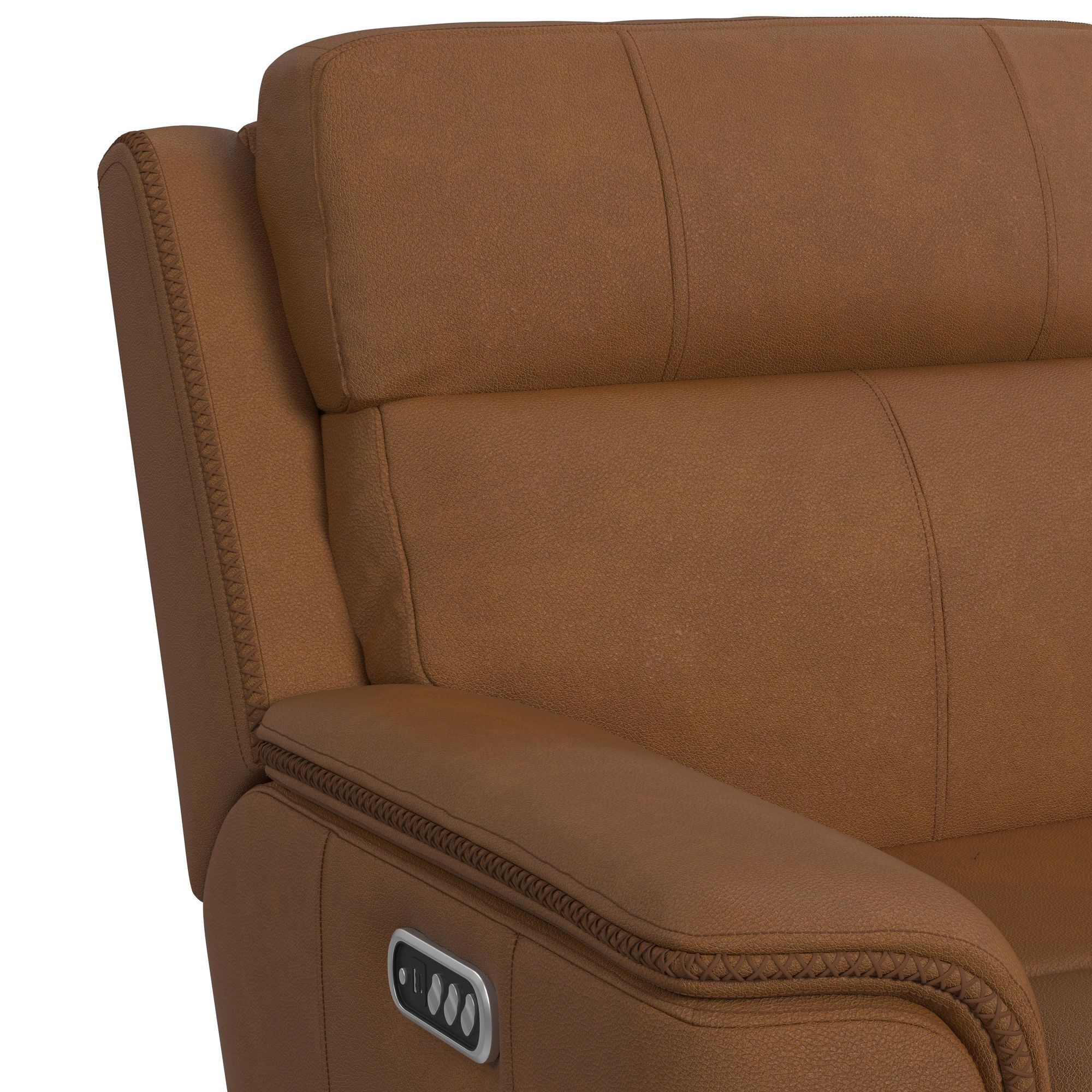 Mustang - Sofa & Loveseat - Butternut