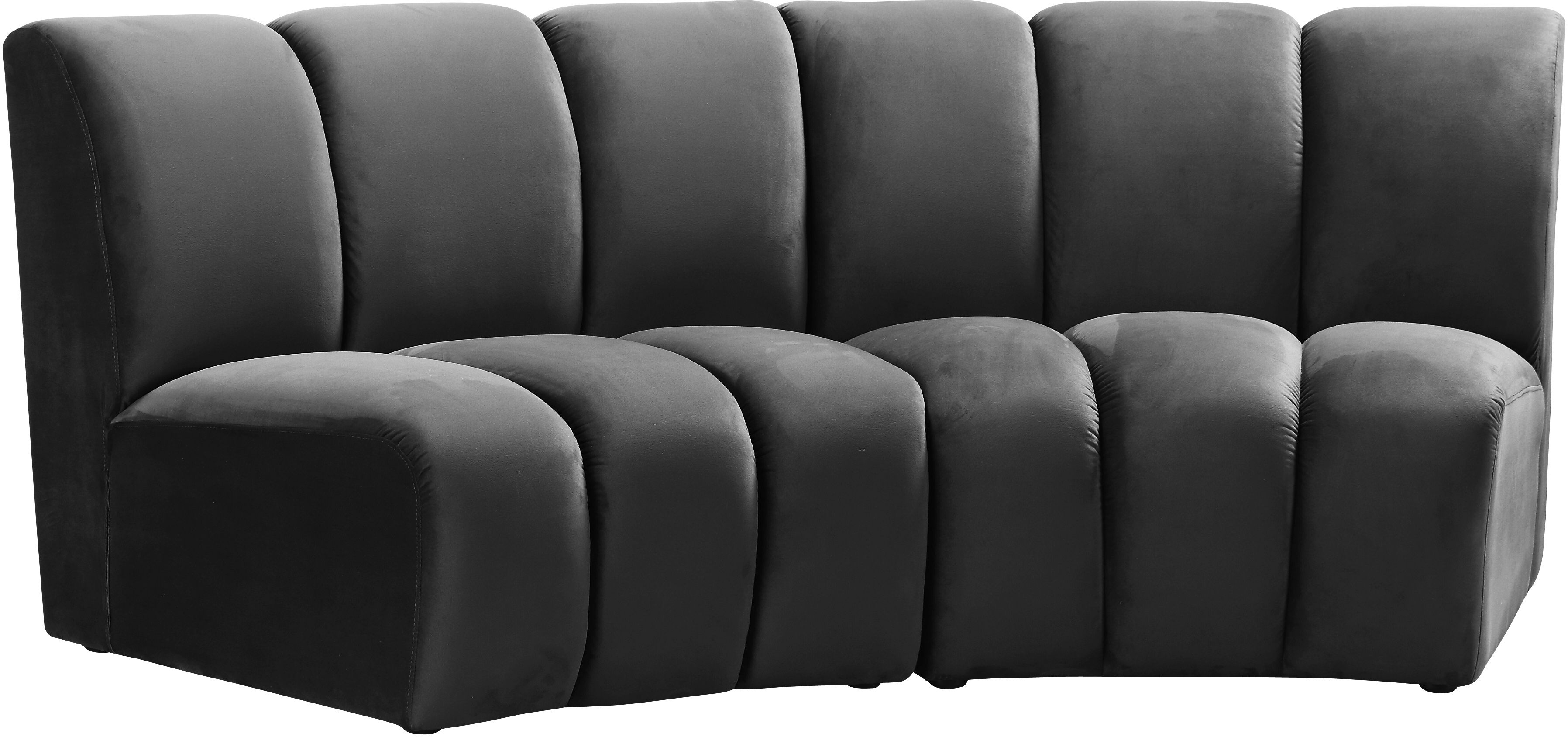 Infinity - 2 Piece Modular Sectional - Gray