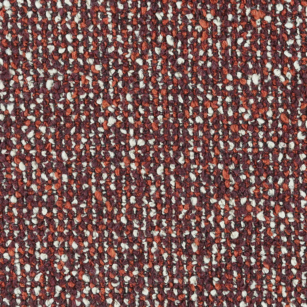 Mardi - Sofa With 6 Pillows - Maroon Tweed, dark red, view 5
