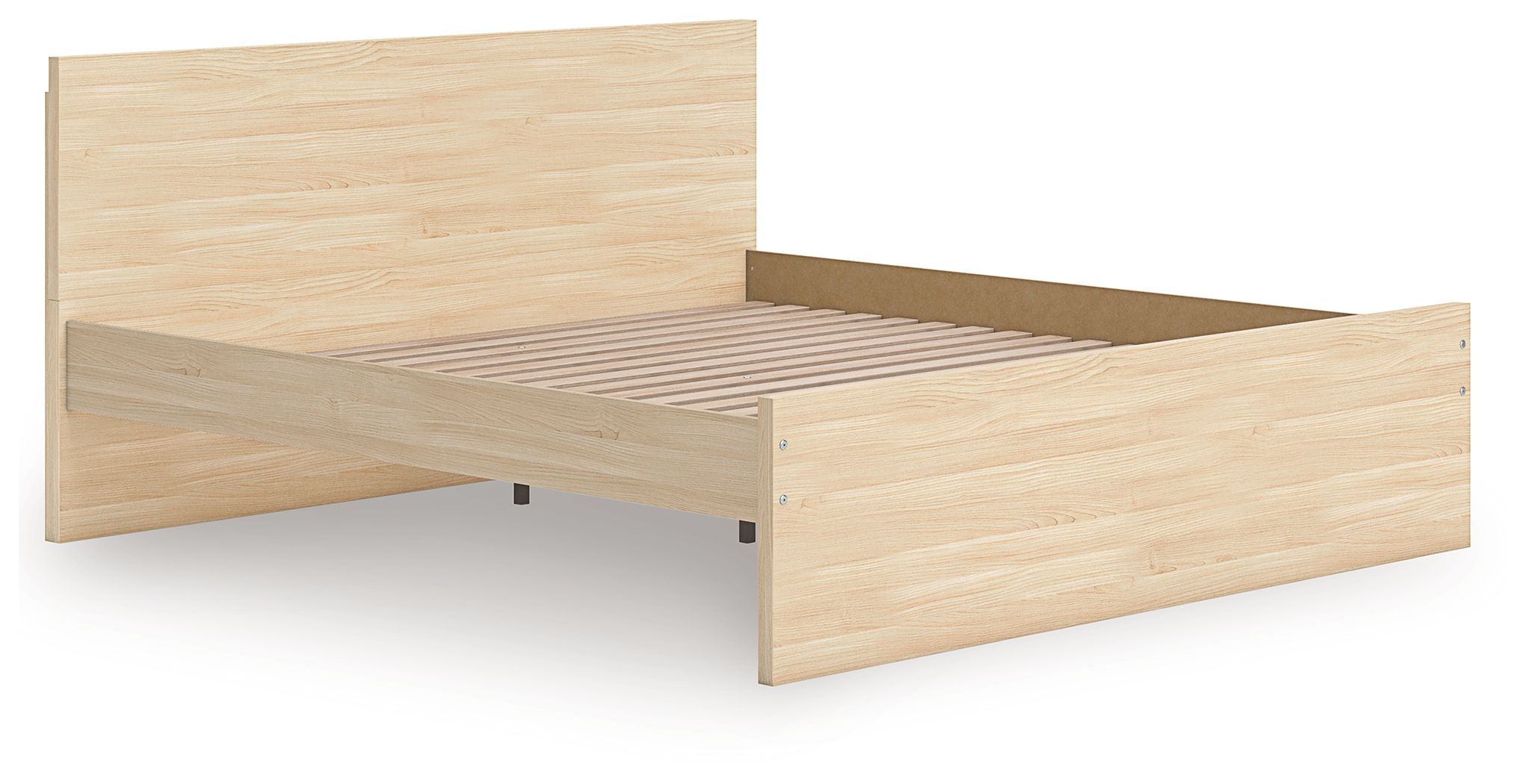 Onita - Queen Panel Platform Bed - Natural