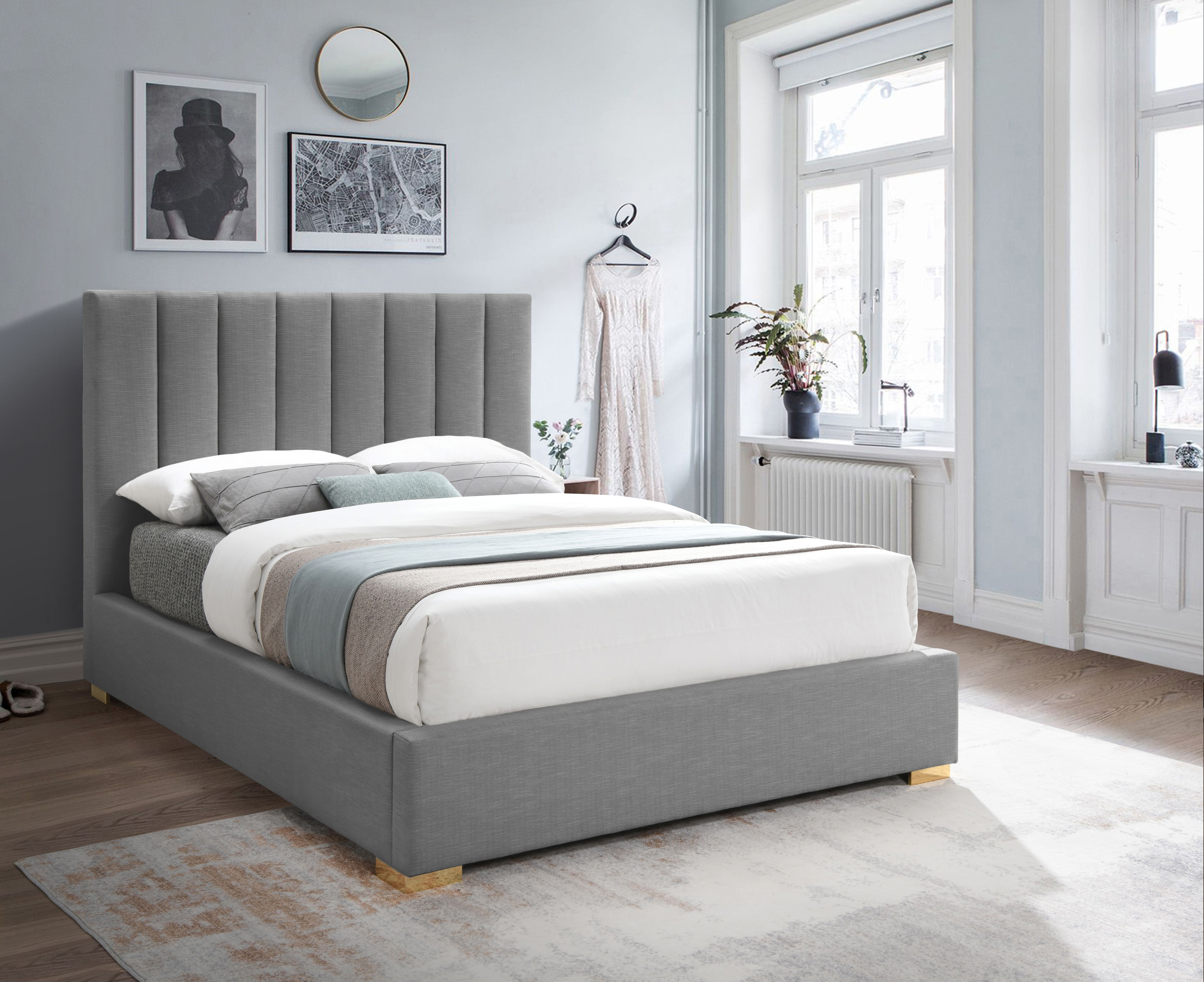Pierce - Full Bed - Gray