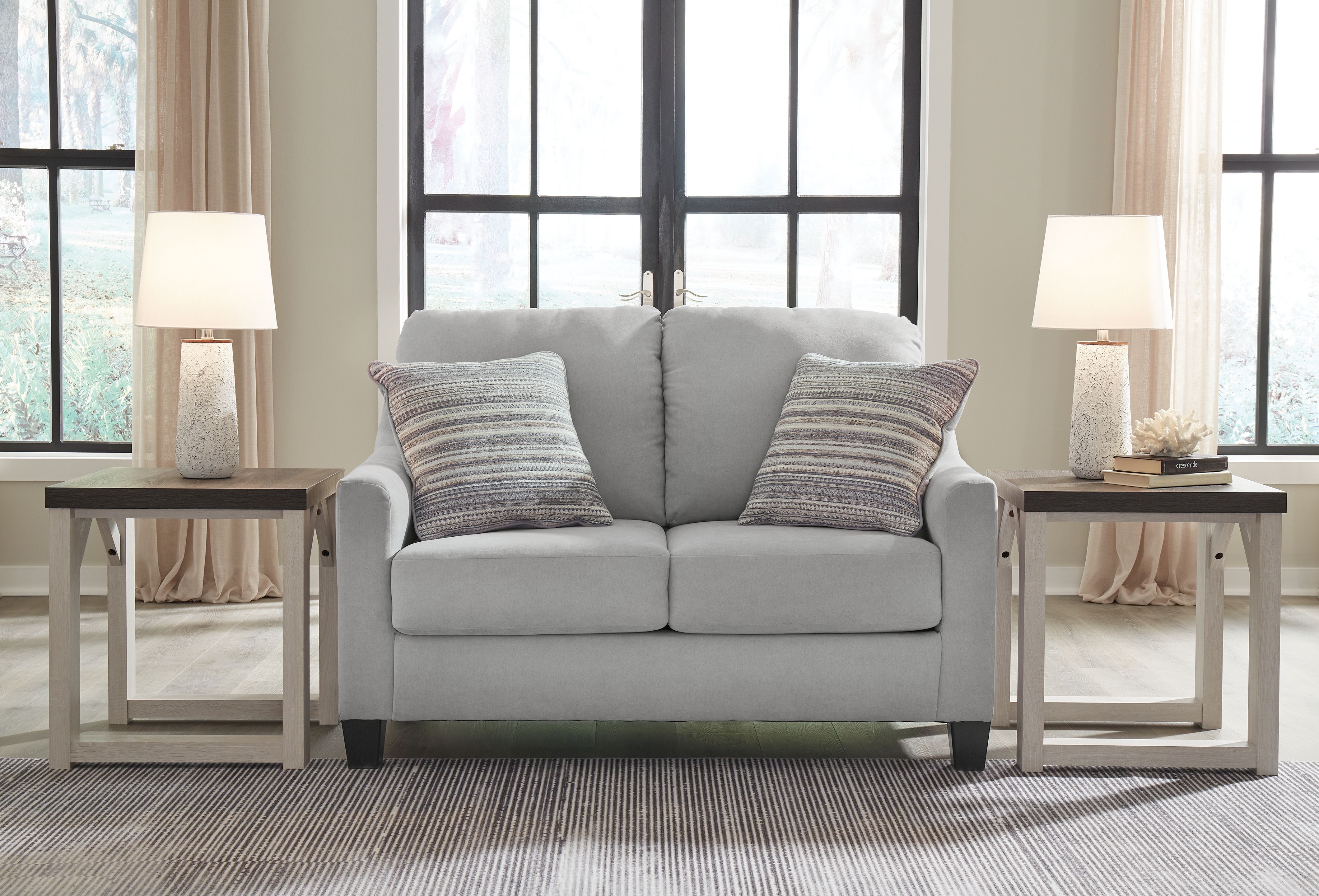 Ashley Furniture Adlai - Loveseat - Shadow - Image 2