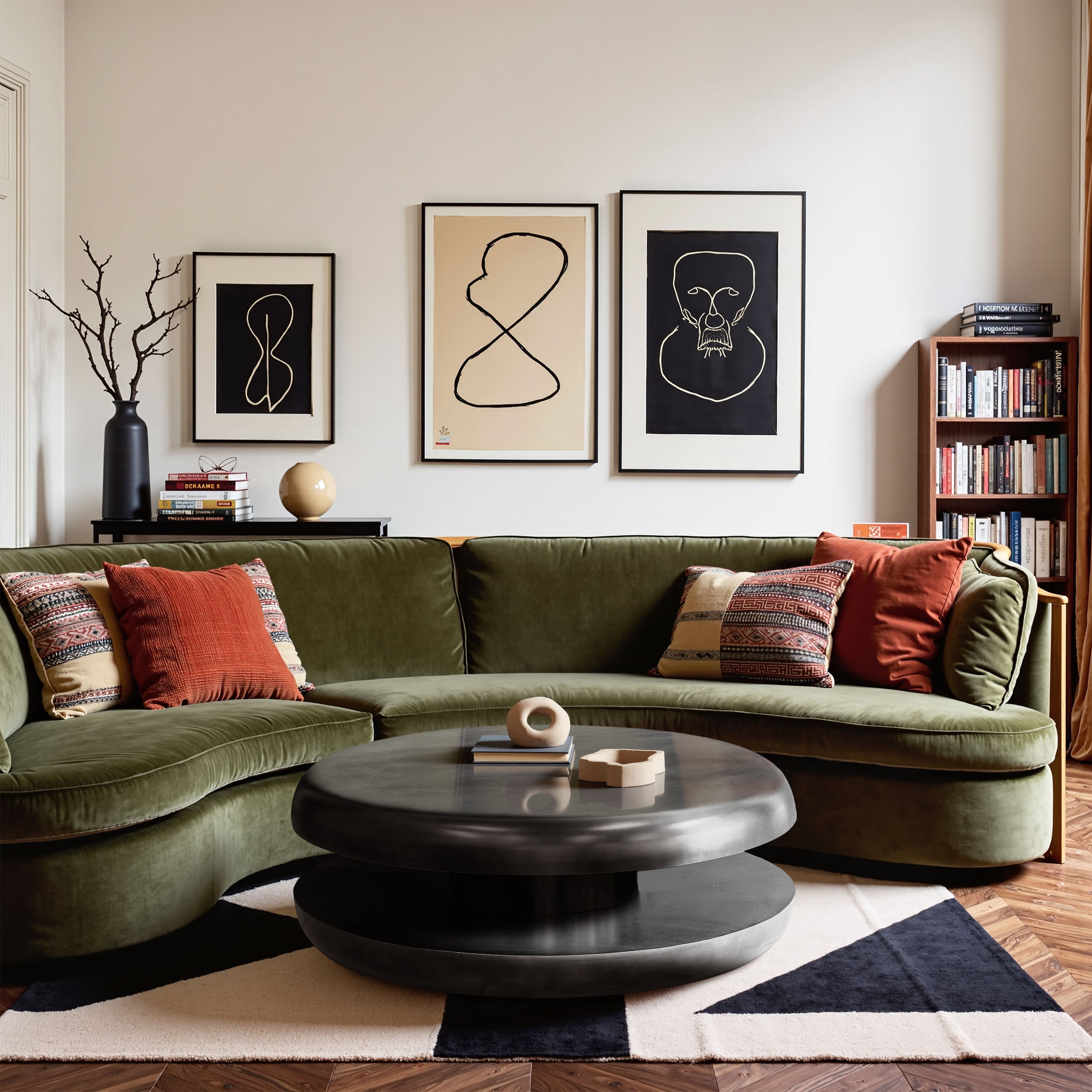 Jamison - Iron Coffee Table - Black