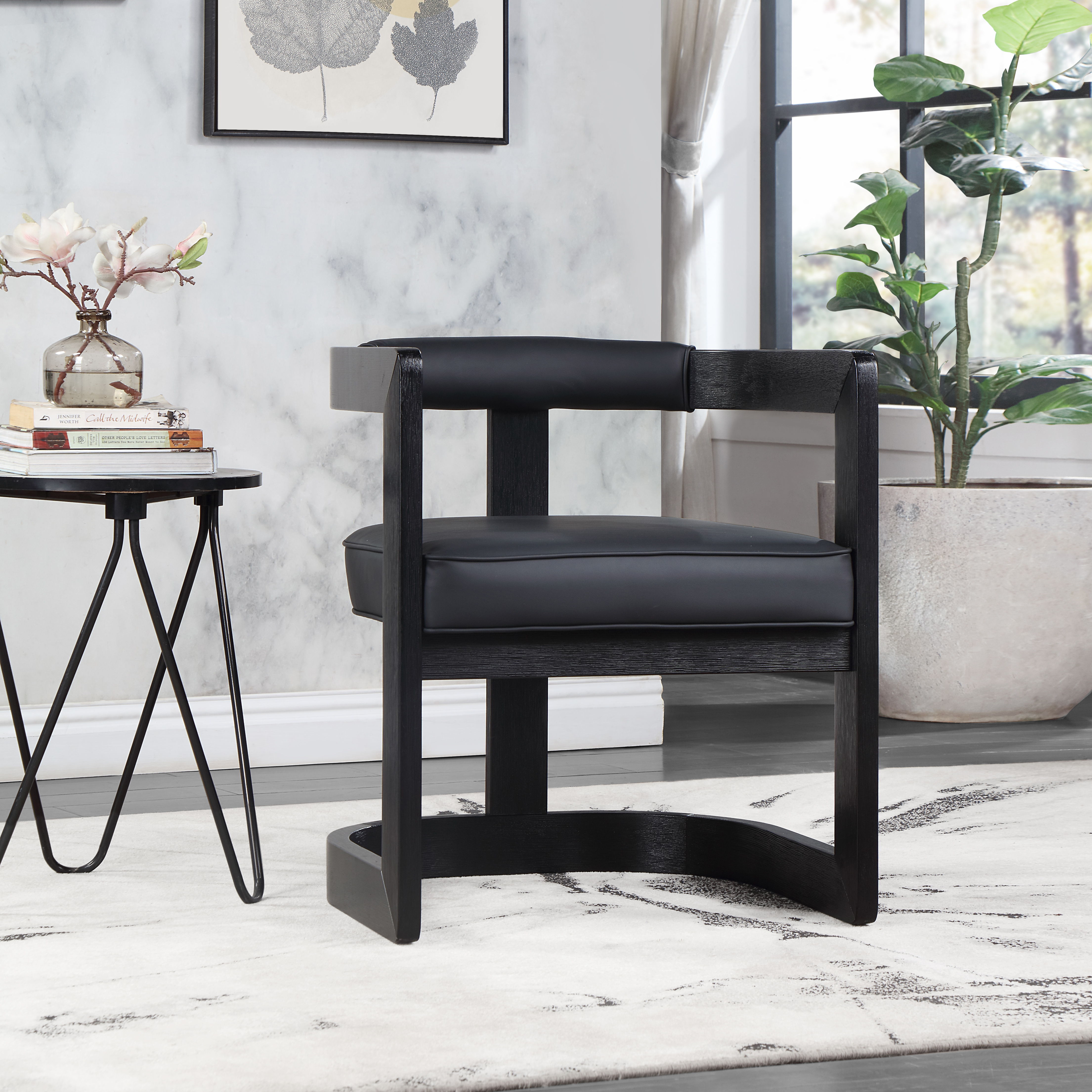 Manchester - Wood Dining Chair - Black