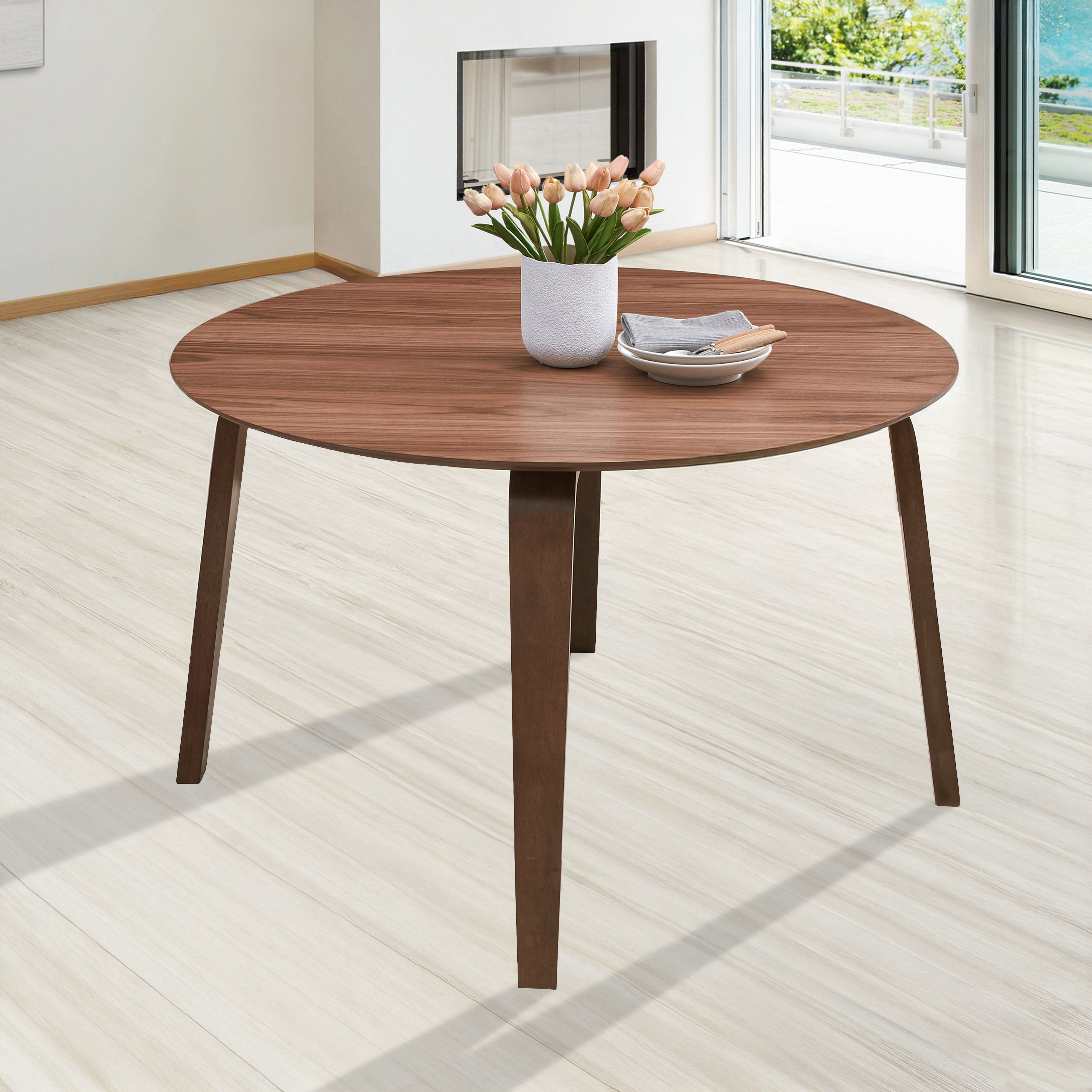 Gabby - Complete Table - Dark Brown, dark brown