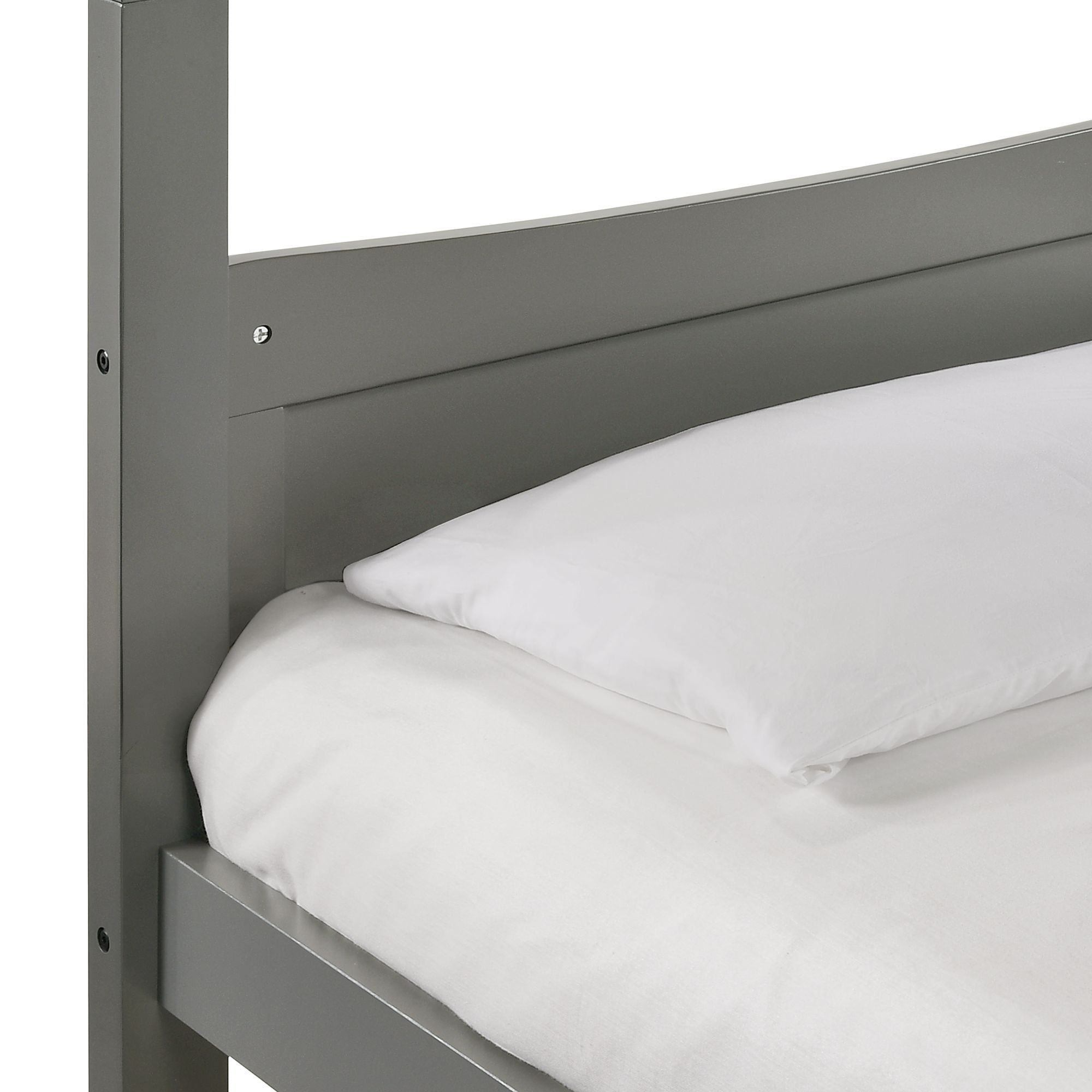 Sami - Twin Over Twin Bunk - Gray