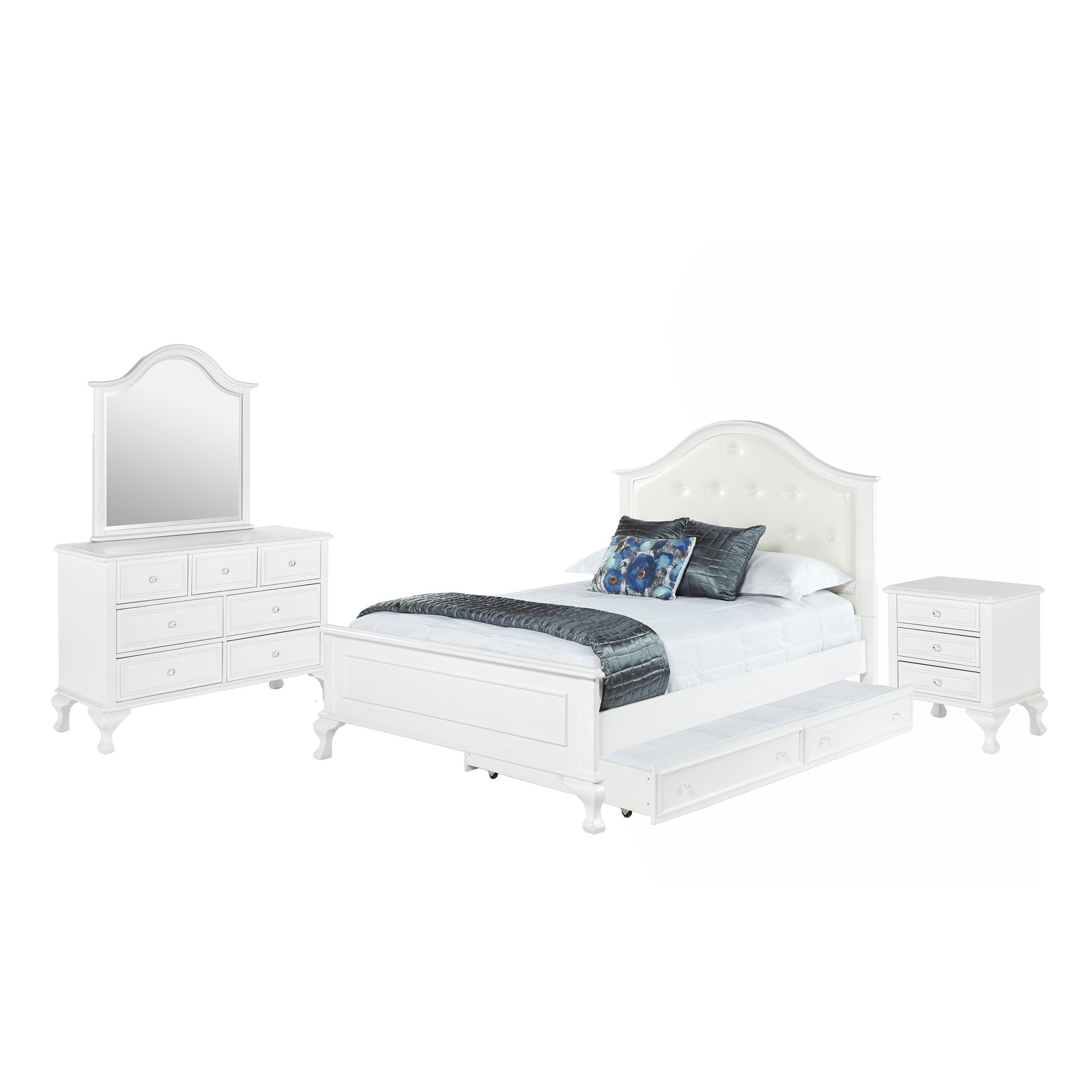 Full · 4 Pc · Full Panel With Trundle Bedroom Set