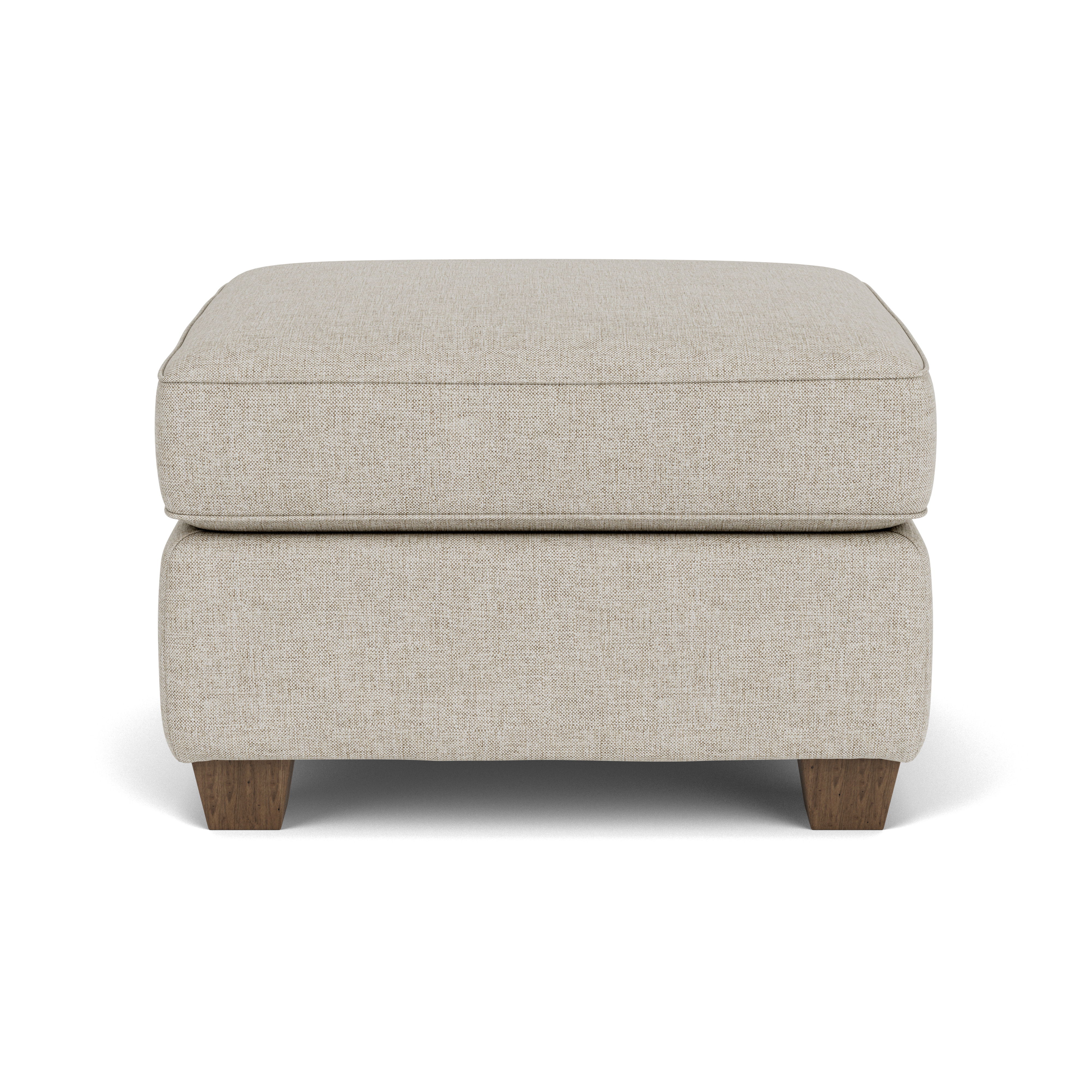Kingman - Fabric Ottoman, red, view 6