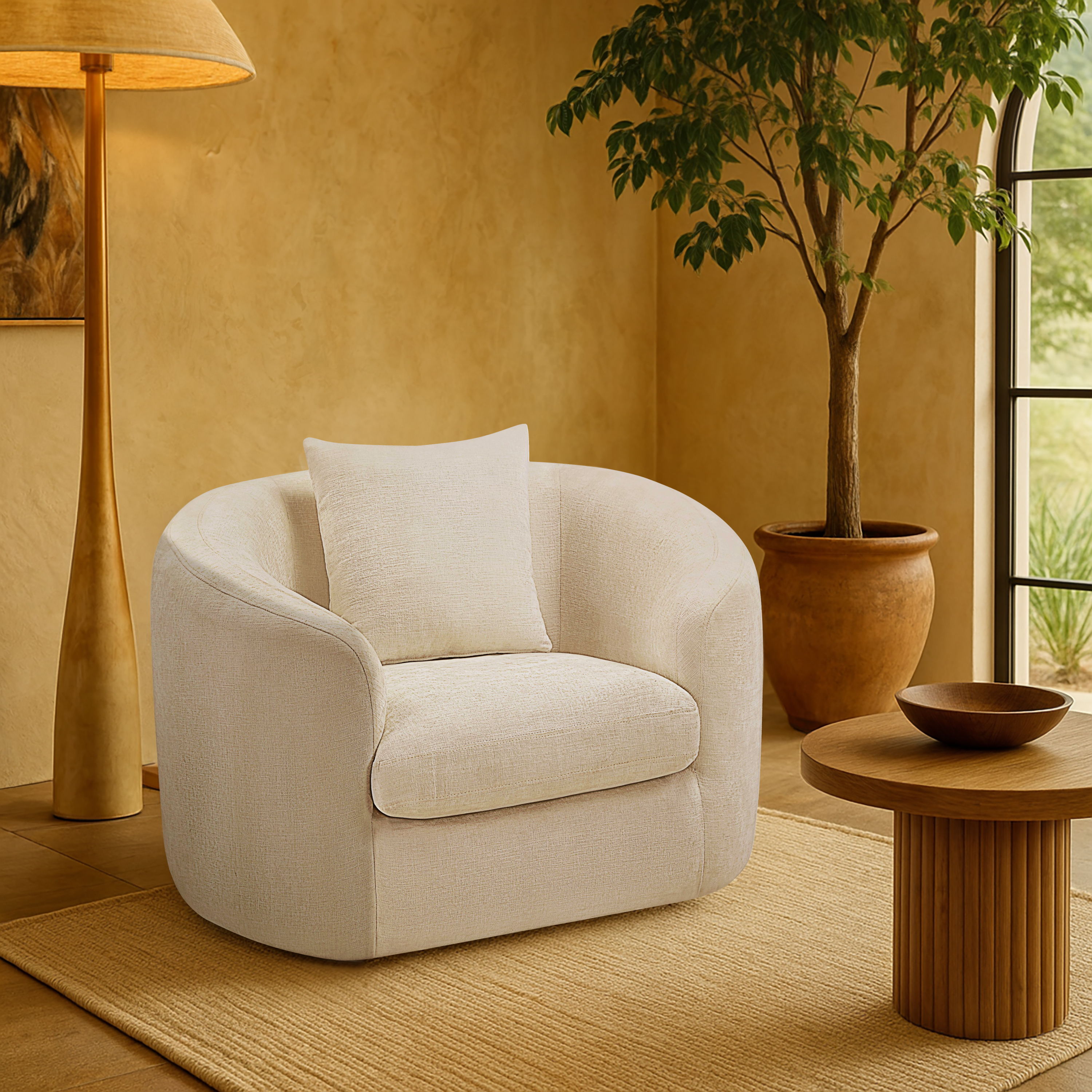 Penelope - Chair - Beige