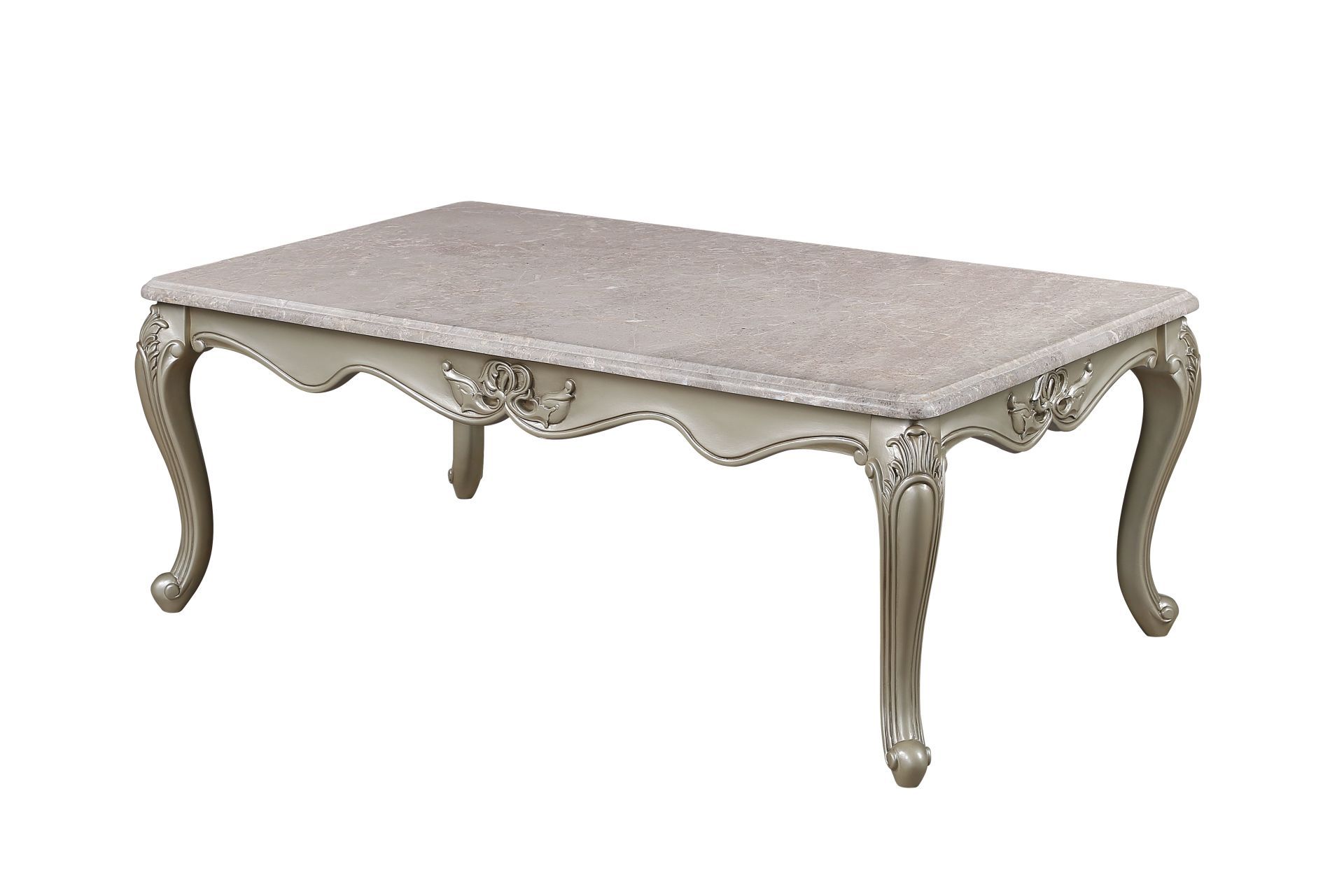 Monique - Cocktail Table - Pearl Silver