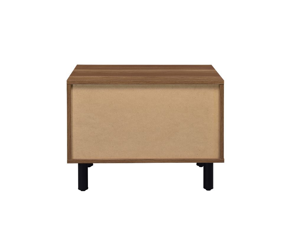 Trolgar - Accent Table - Brown Oak & Black, light brown, view 6