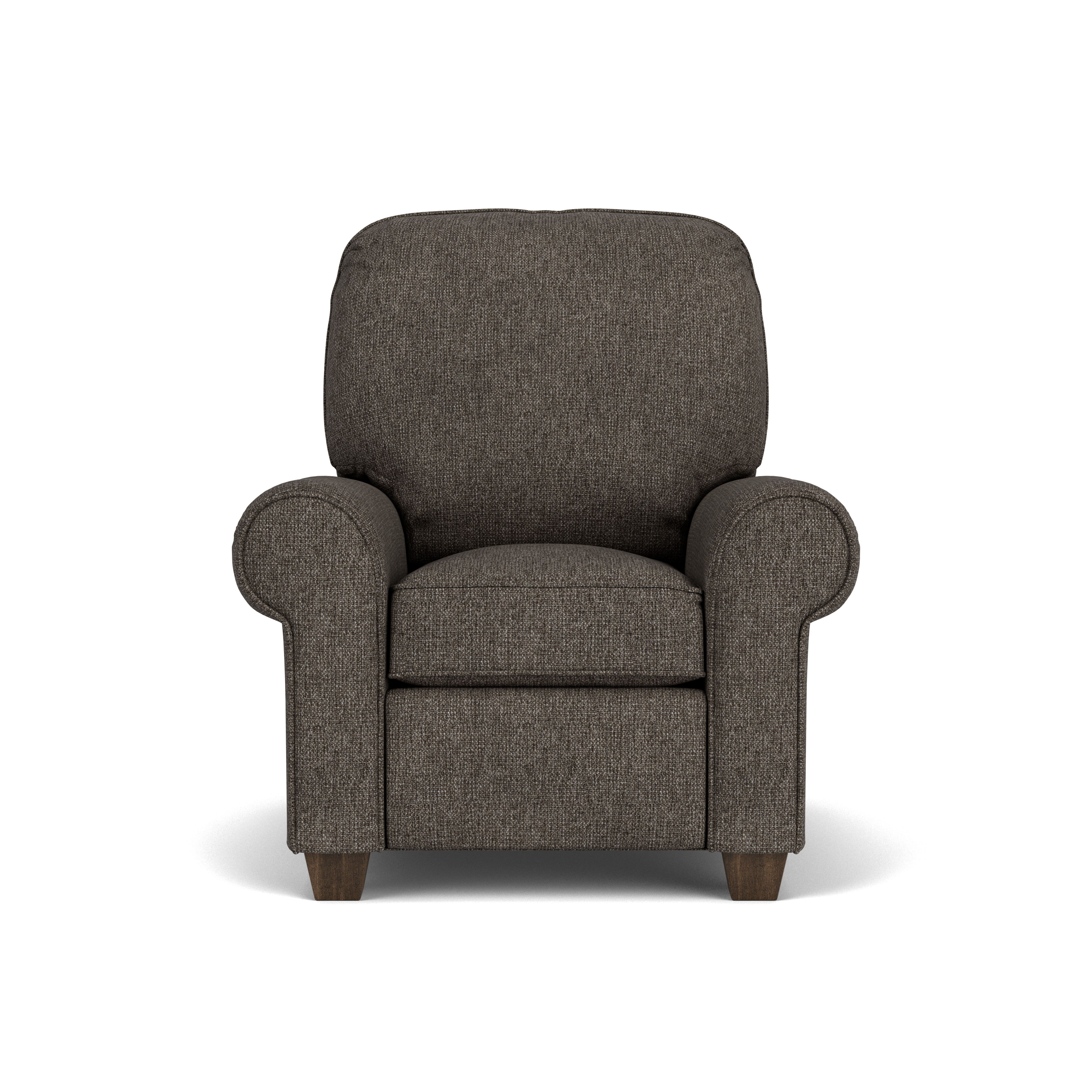 Thornton - Fabric High-Leg Recliner, dark gray, view 8