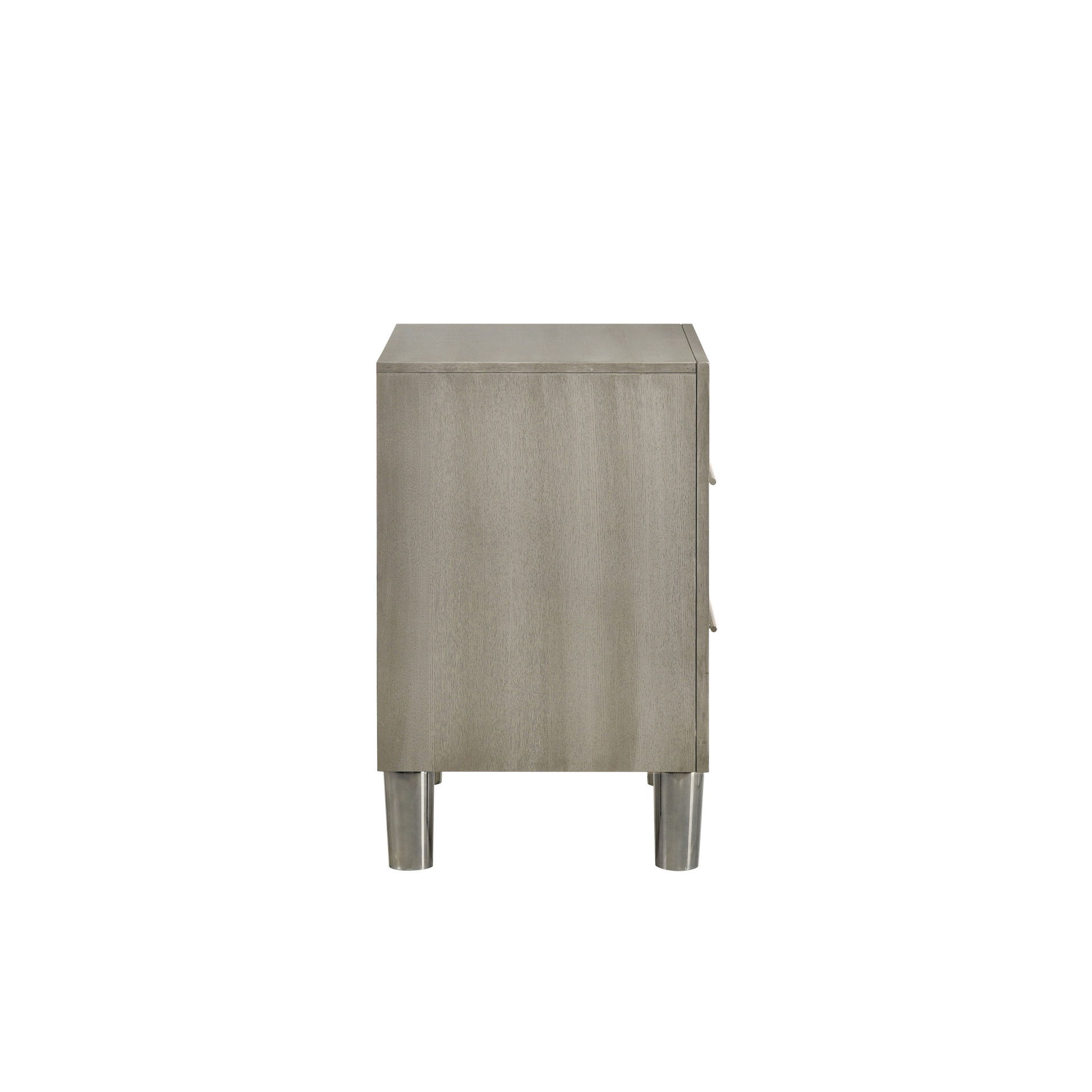 Lennox - 2 Drawer Nightstand - Gray, gray, view 4