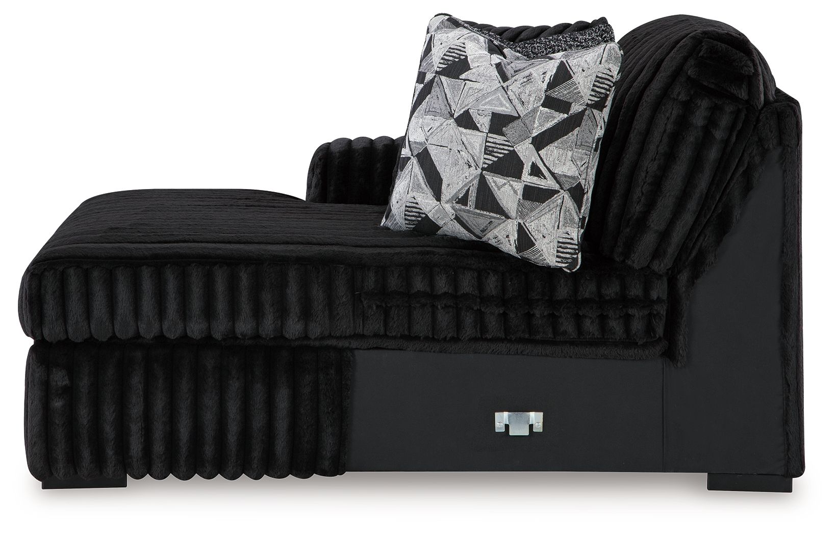 Ashley Furniture Midnight-Madness - 3-Piece Sectional With Laf Corner Chaise - Onyx - Image 10