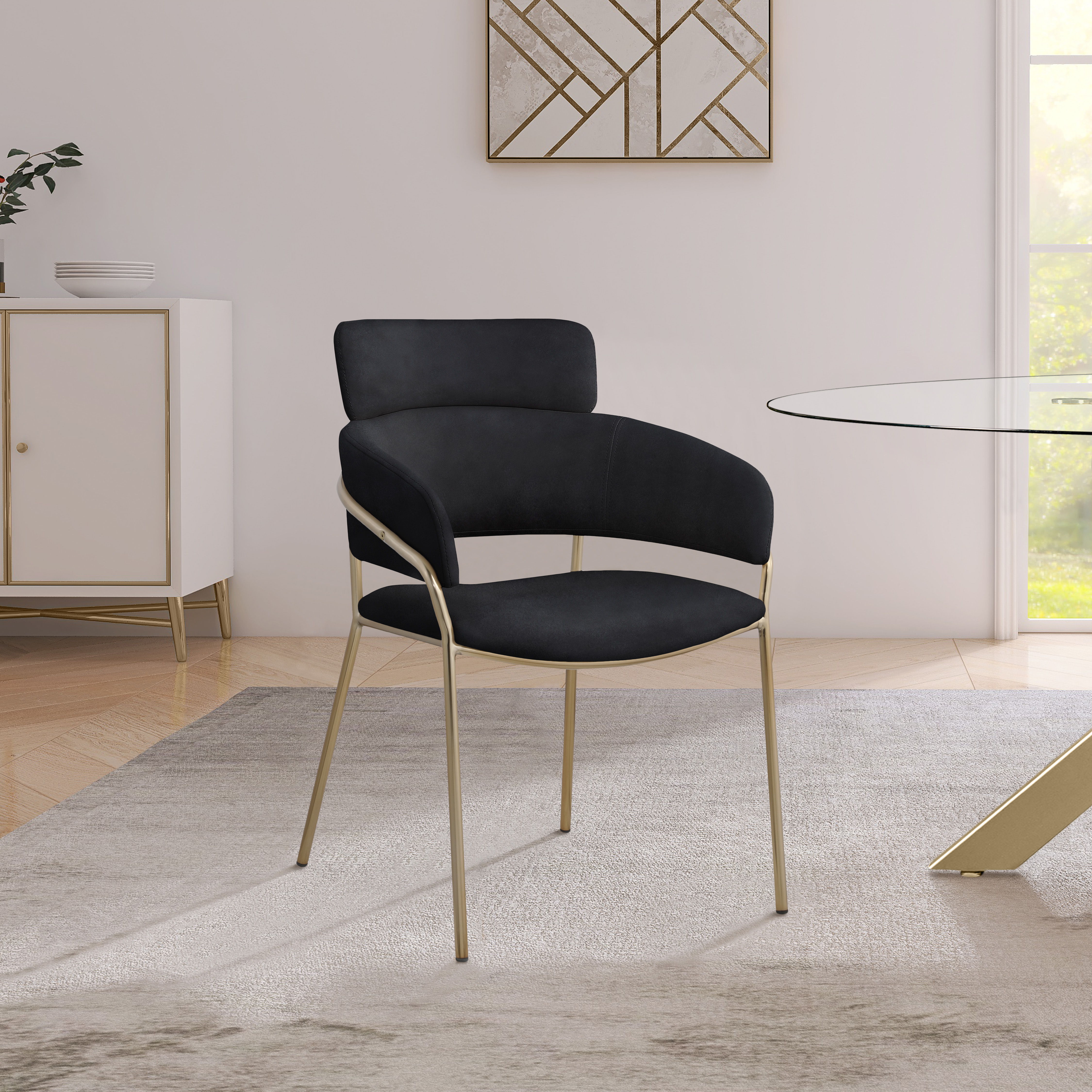 Yara - Dining Chair (Set of 2) - Black