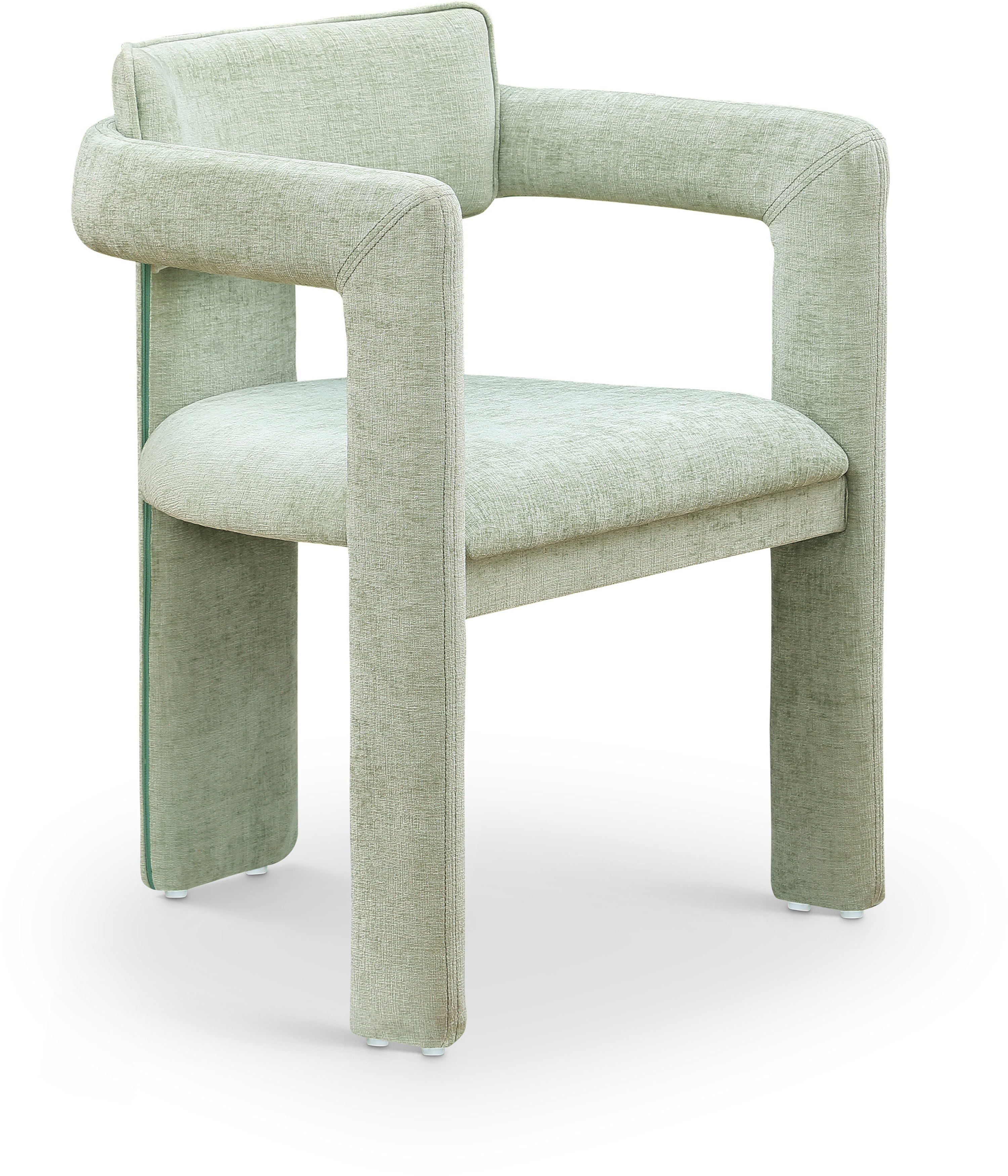 Brenda - Chenille Dining Chair (Set of 2) - Mint