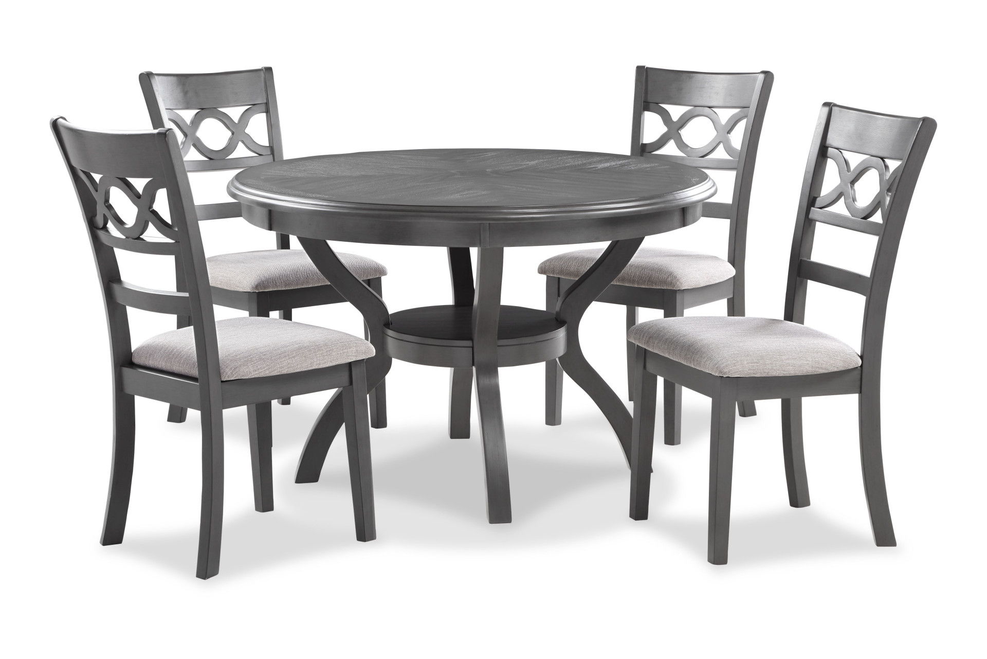 5 Pc · Round Dining Set