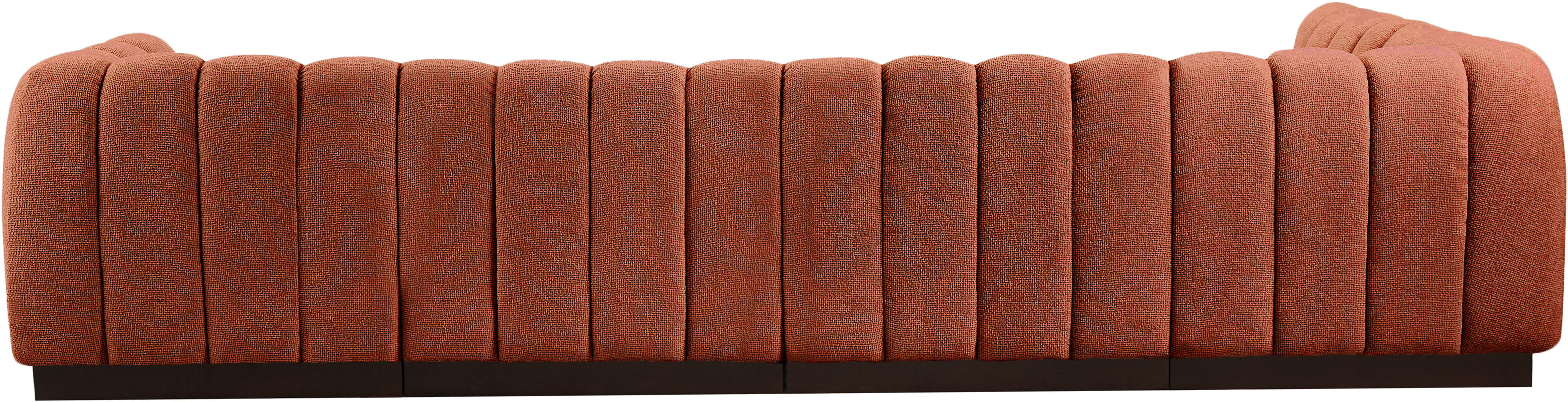 Quinn - 5 Piece Modular Sectional - Cognac