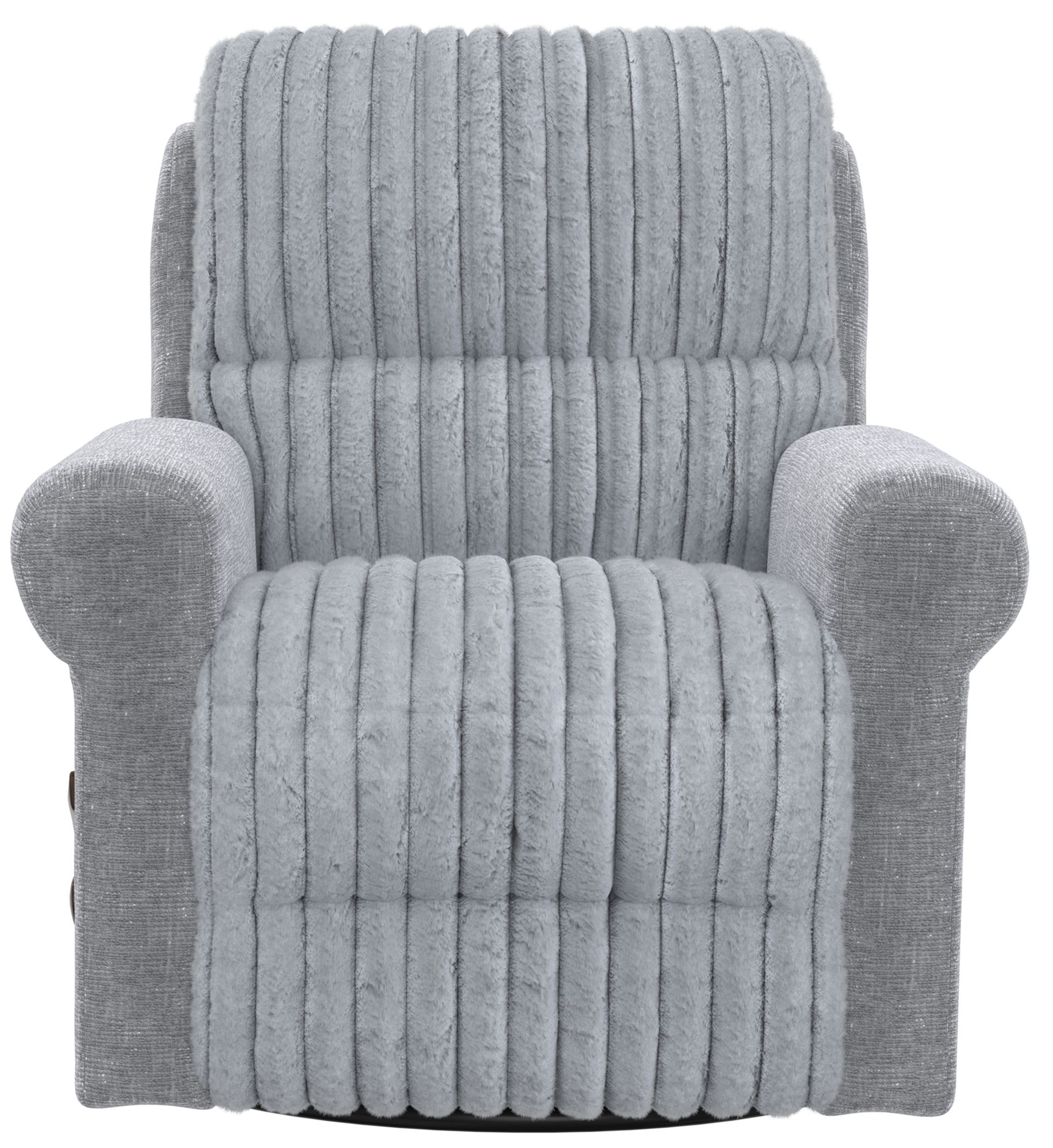 Foxy - Swivel Glider Recliner - Nickel