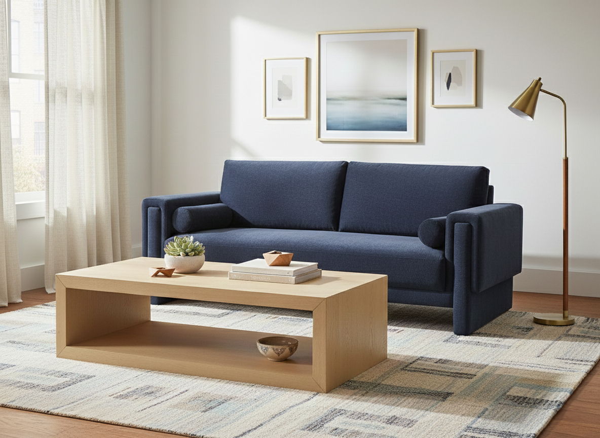 Madeline - Sofa - Navy
