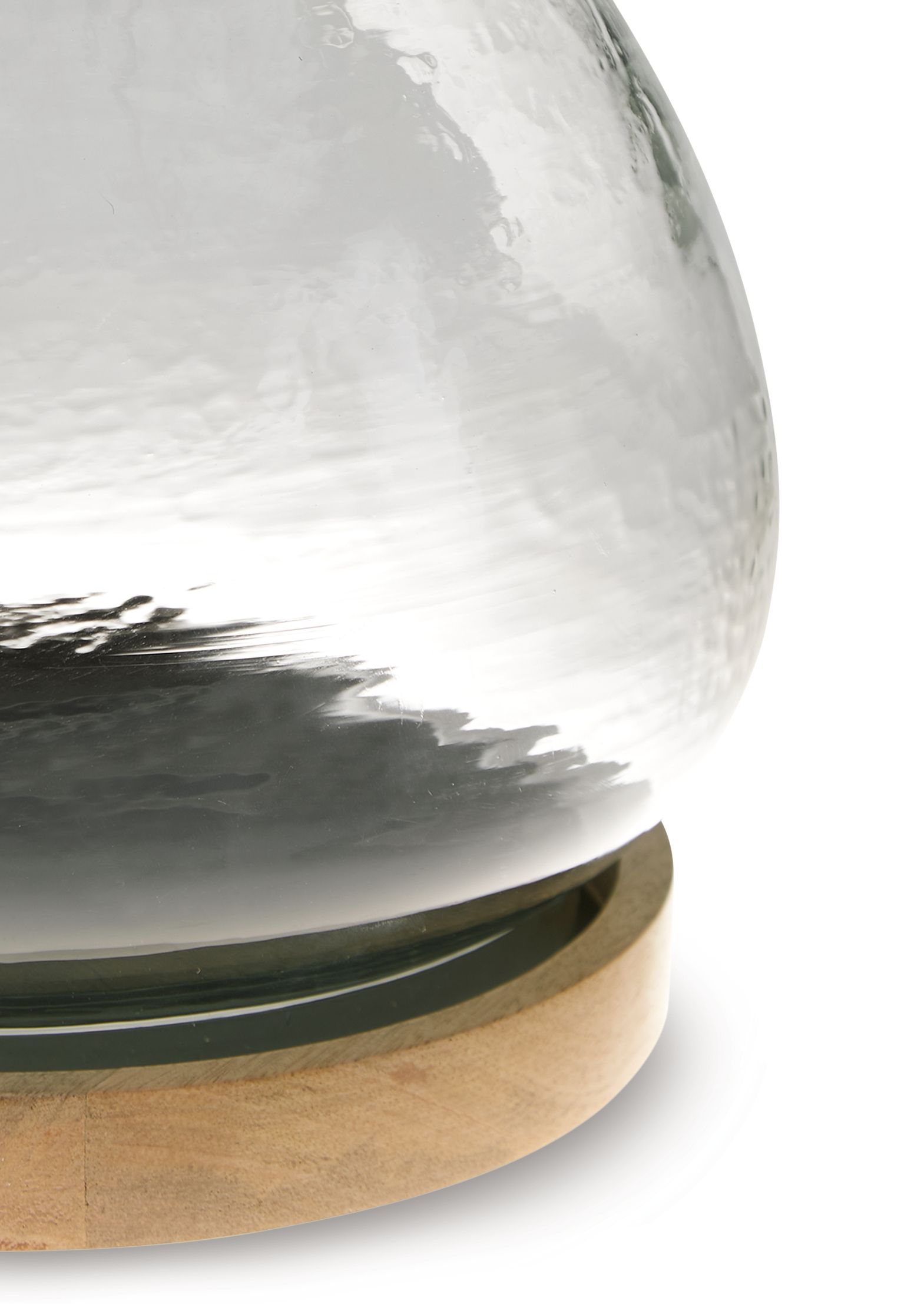 Adalisen - Candle Holder - Clear / Brown, light brown, view 4