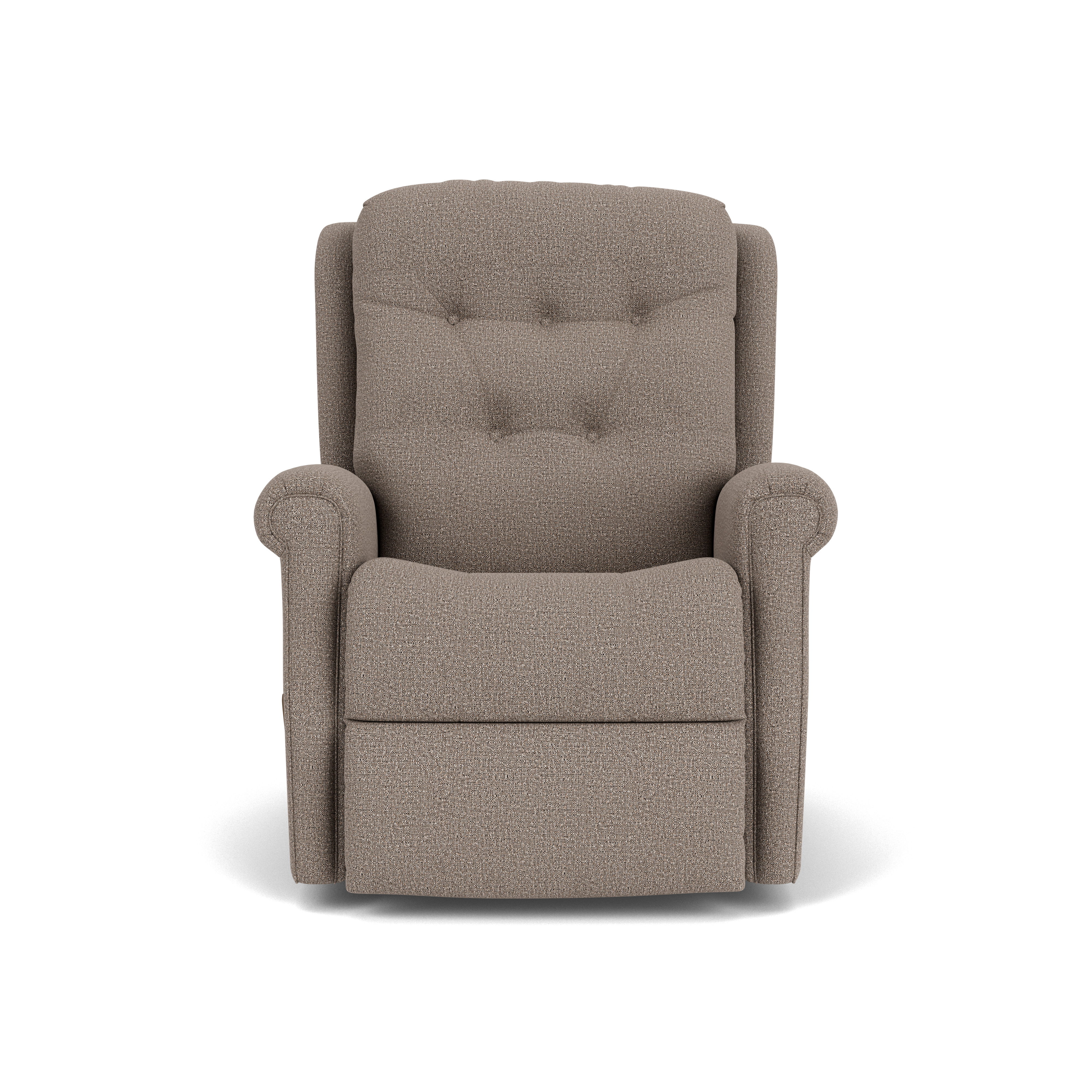 Minnie - Traditional Fabric Recliner, gray, view 3