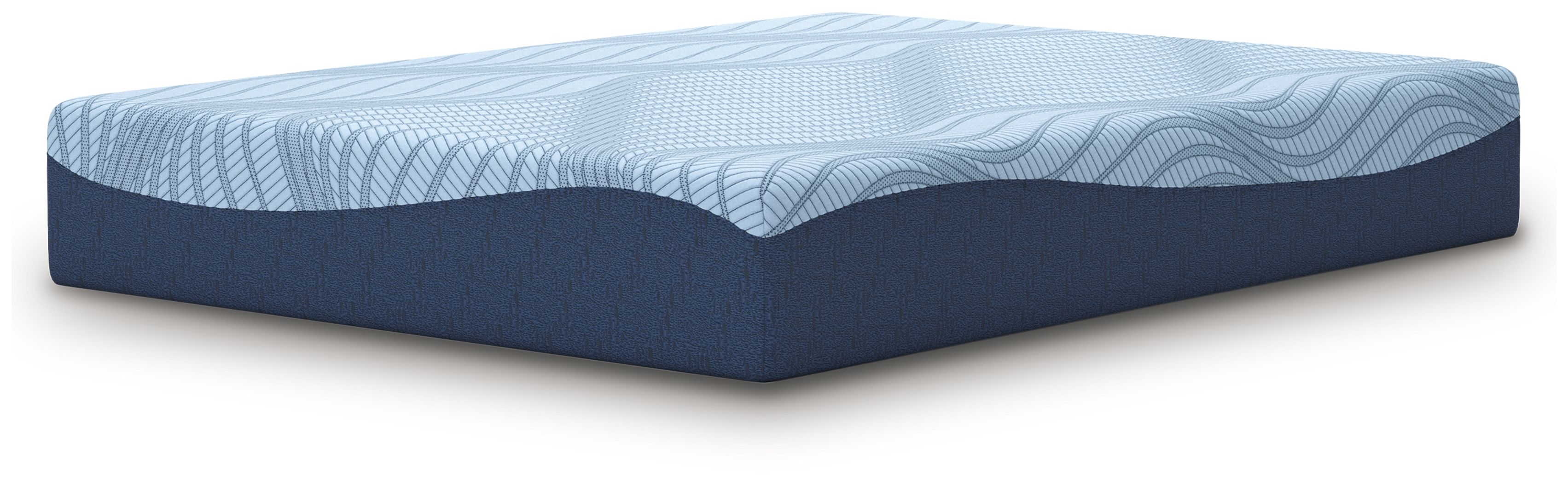 Ashley Furniture Peak 2.0 12 Memory Foam - Full Mattress - White - Image 3