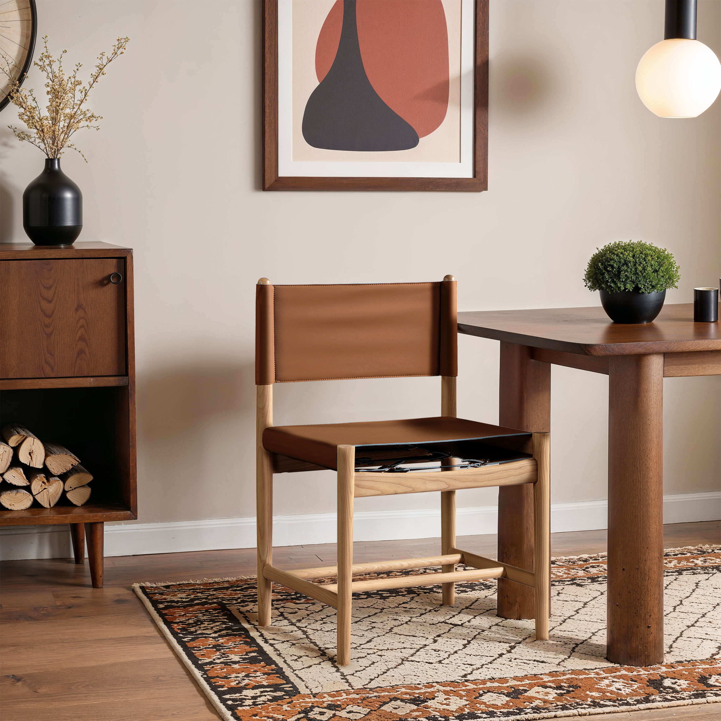 Rawlins - Dining Chair (Set of 2) - Cognac