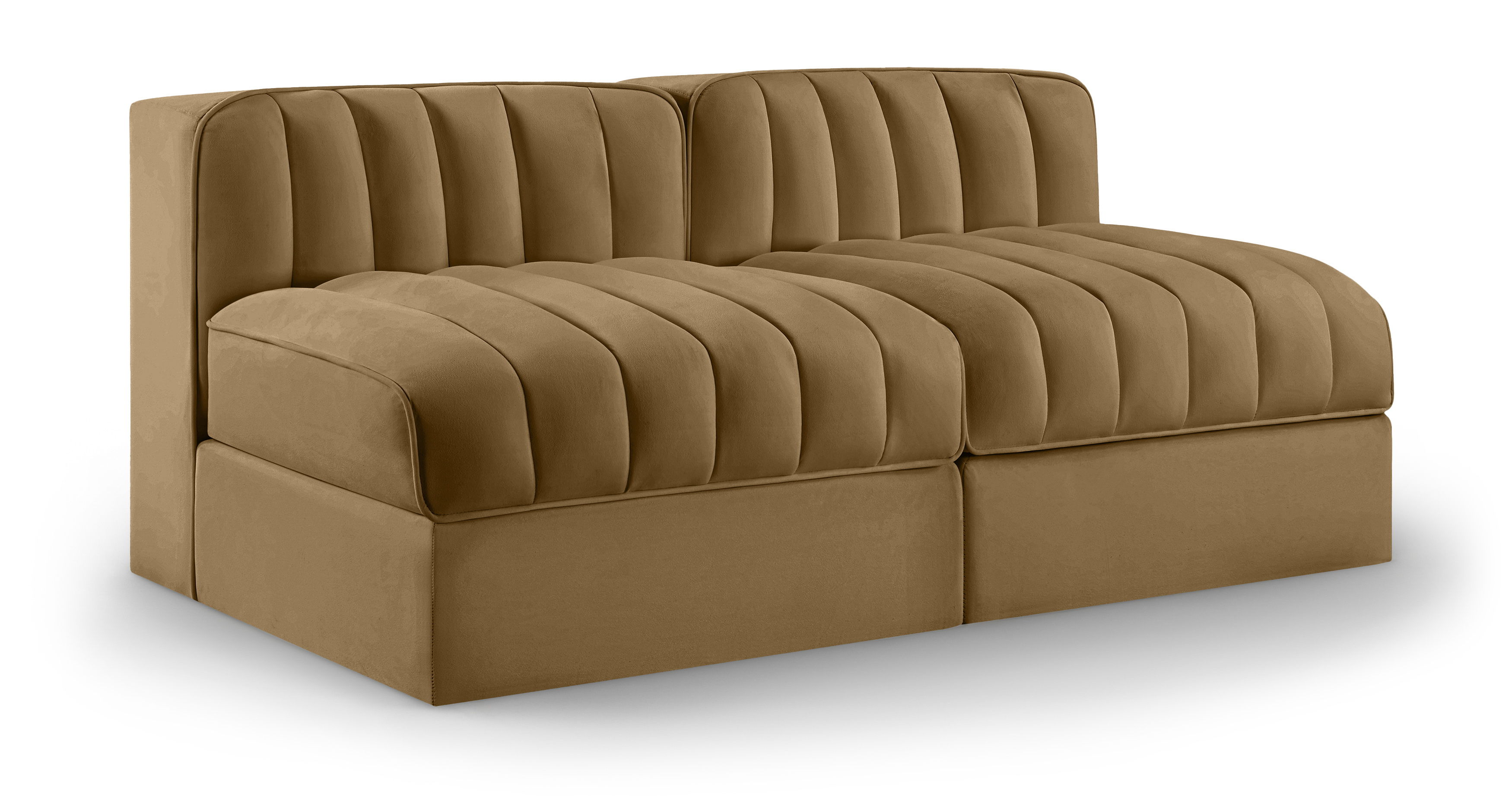 2 Pc · Modular Armless Loveseat