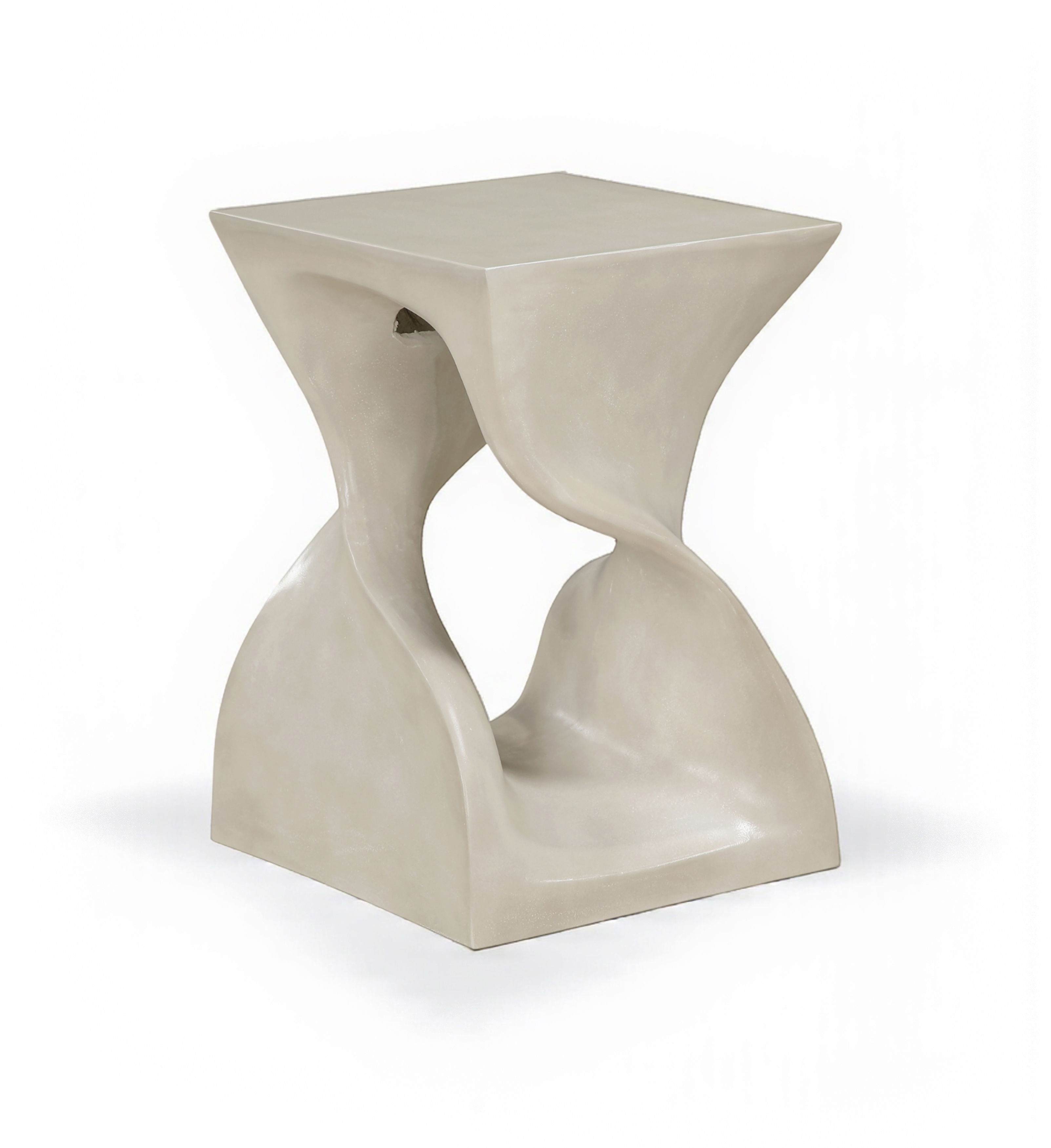 Jula - Concrete End Table - Beige